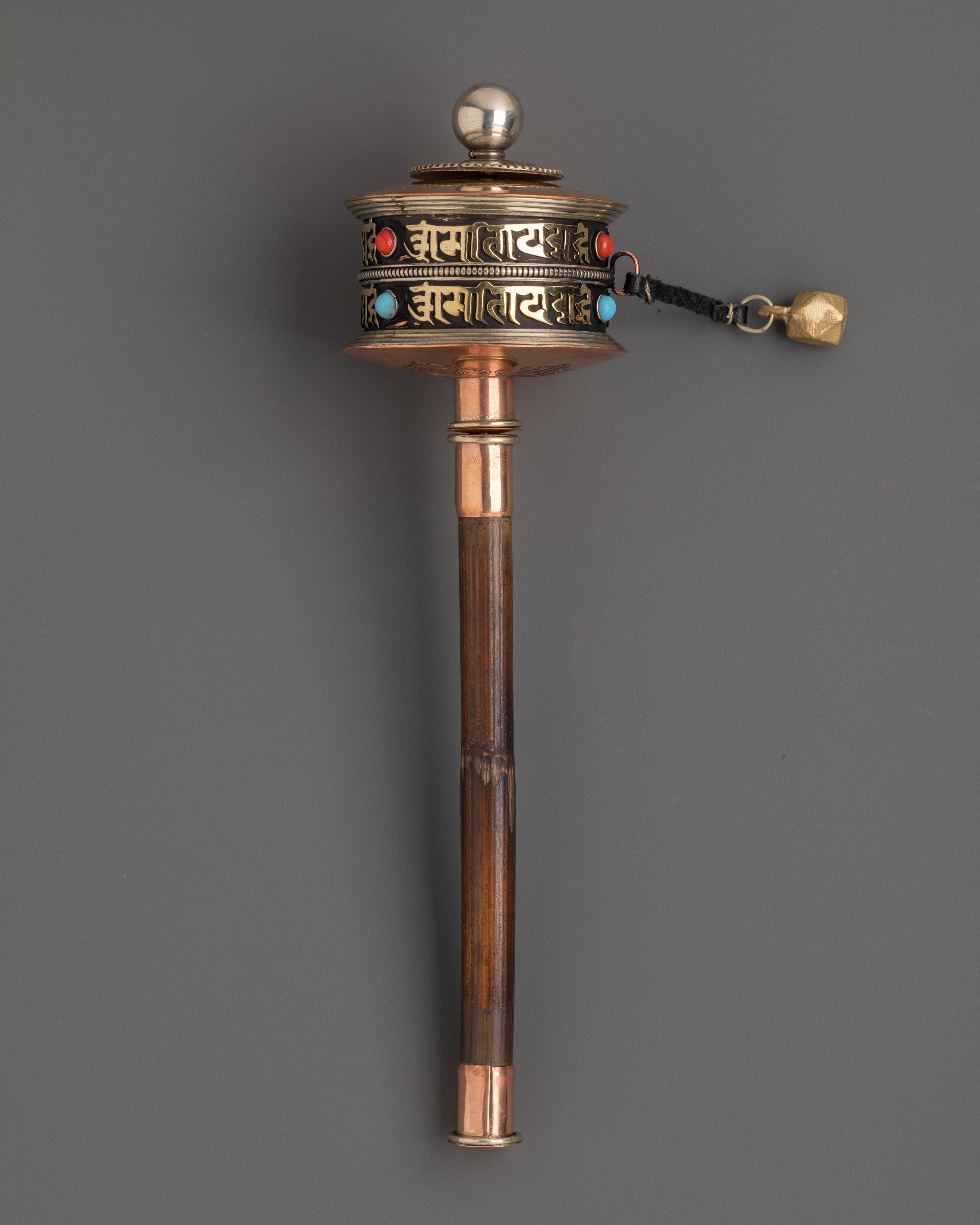 Sacred Mantra Spinning prayer Wheel | Tibetan Wheel for Meditation & Spiritual Energy