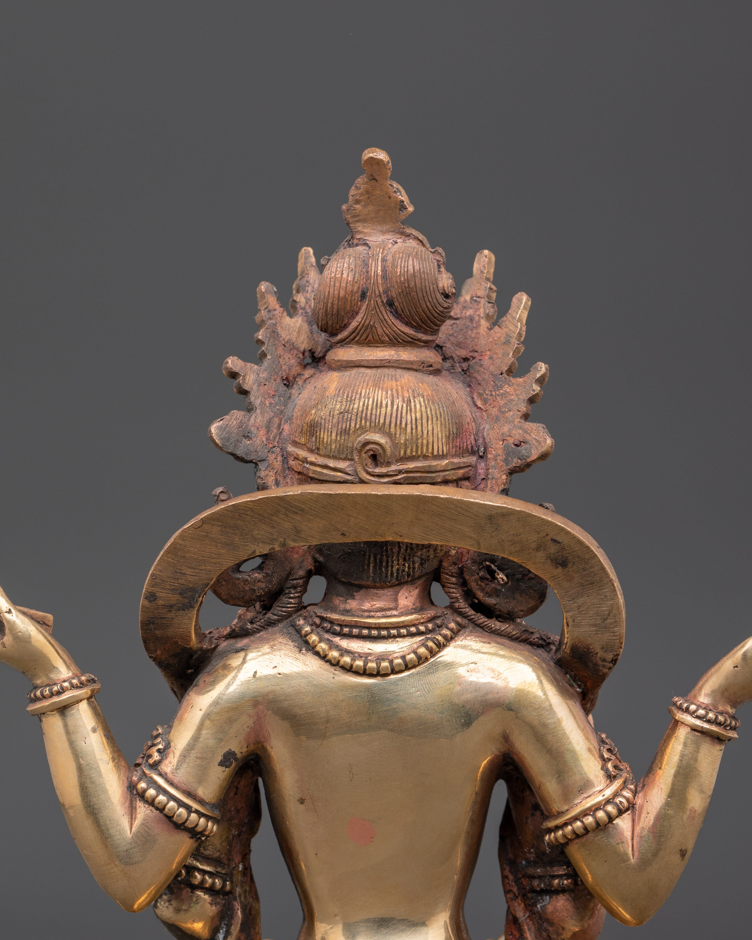 Handcrafted Copper Prajna Paramita Statue | Bodhisattva of Wisdom
