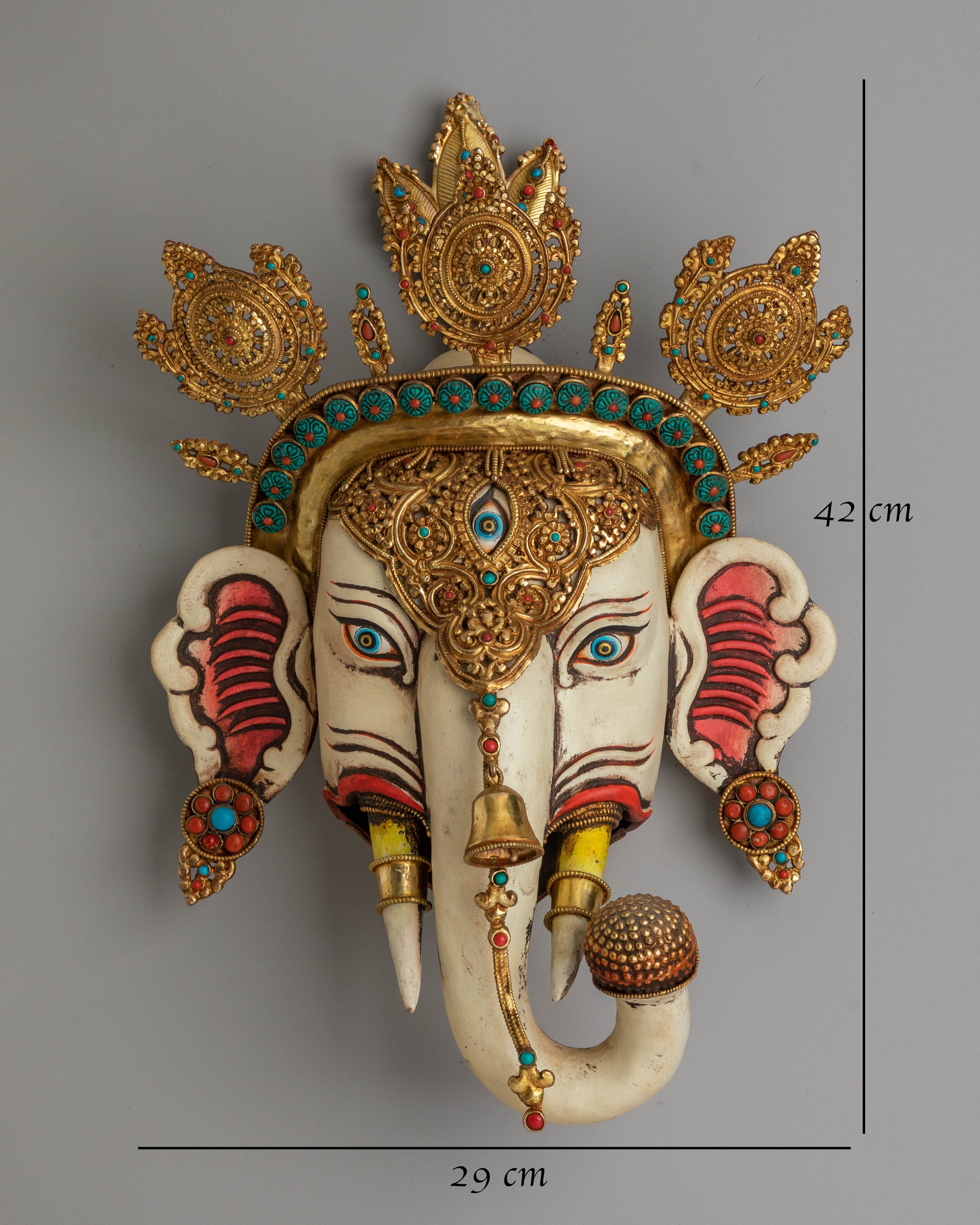 Buddhist Handcrafted Wall Hanging | Tibetan Decor Art