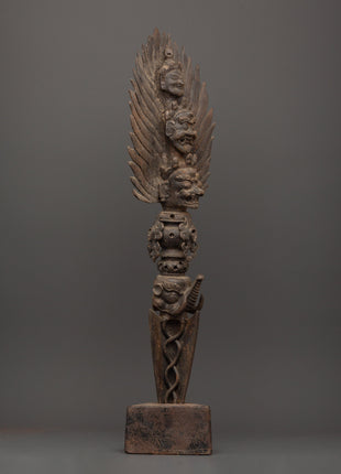 Mahakala Phurba Sacred Item | Wrathful Iron Ritual Dagger