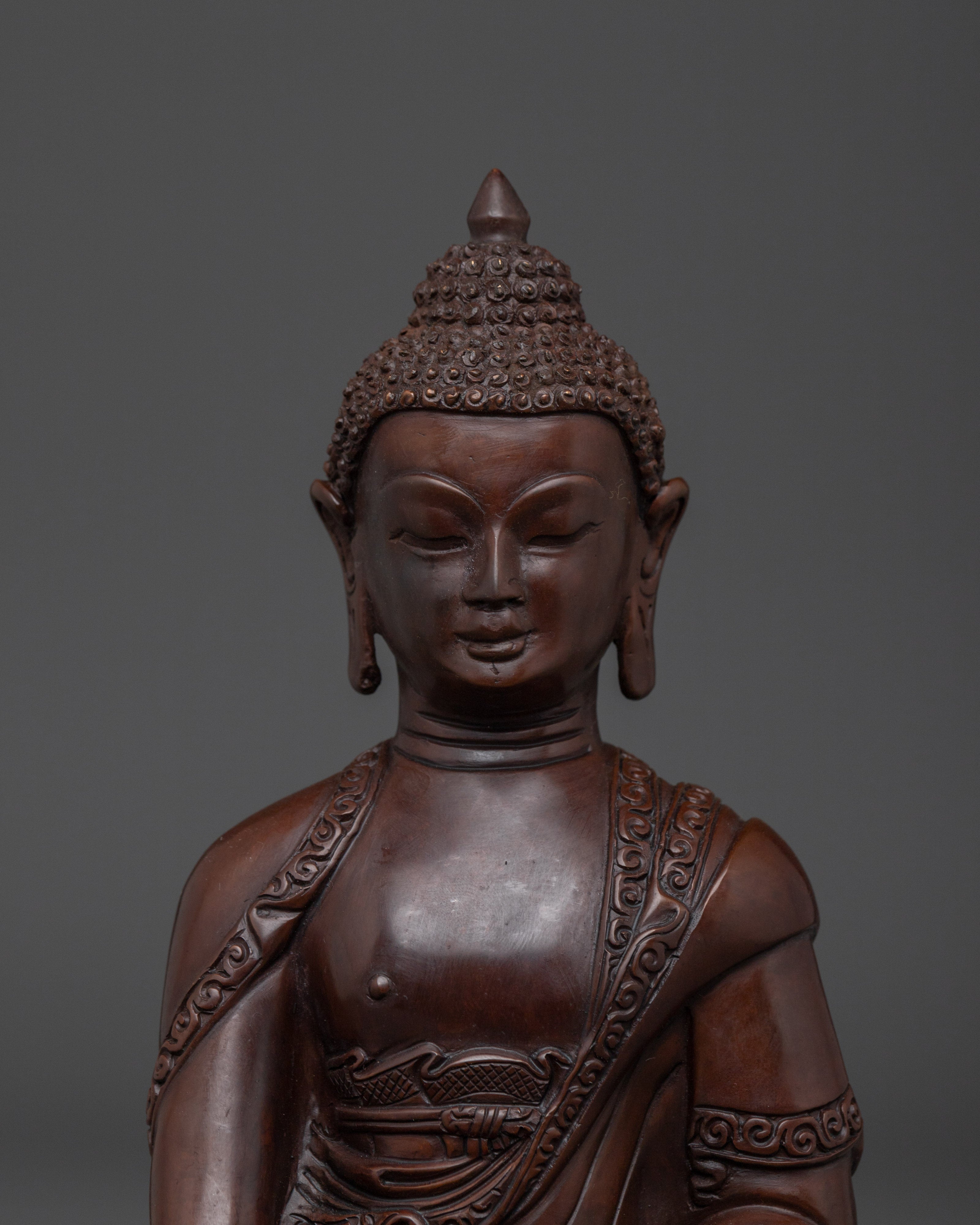 Handmade Serene Gautama Buddha Figurine | Shakyamuni Buddha - Founder of Buddhism
