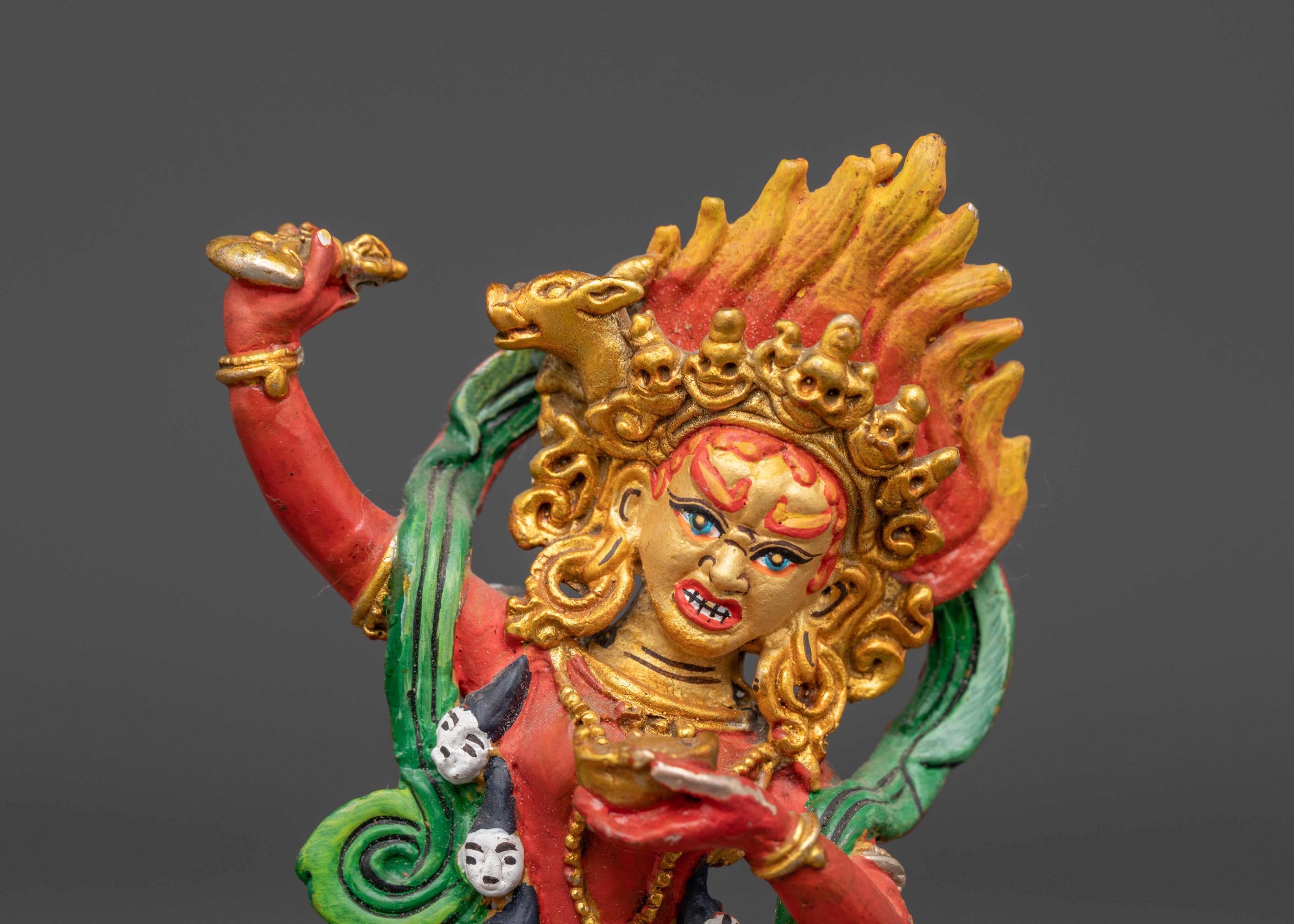 Gold Plated Dorje Phagmo | Spiritual Icon