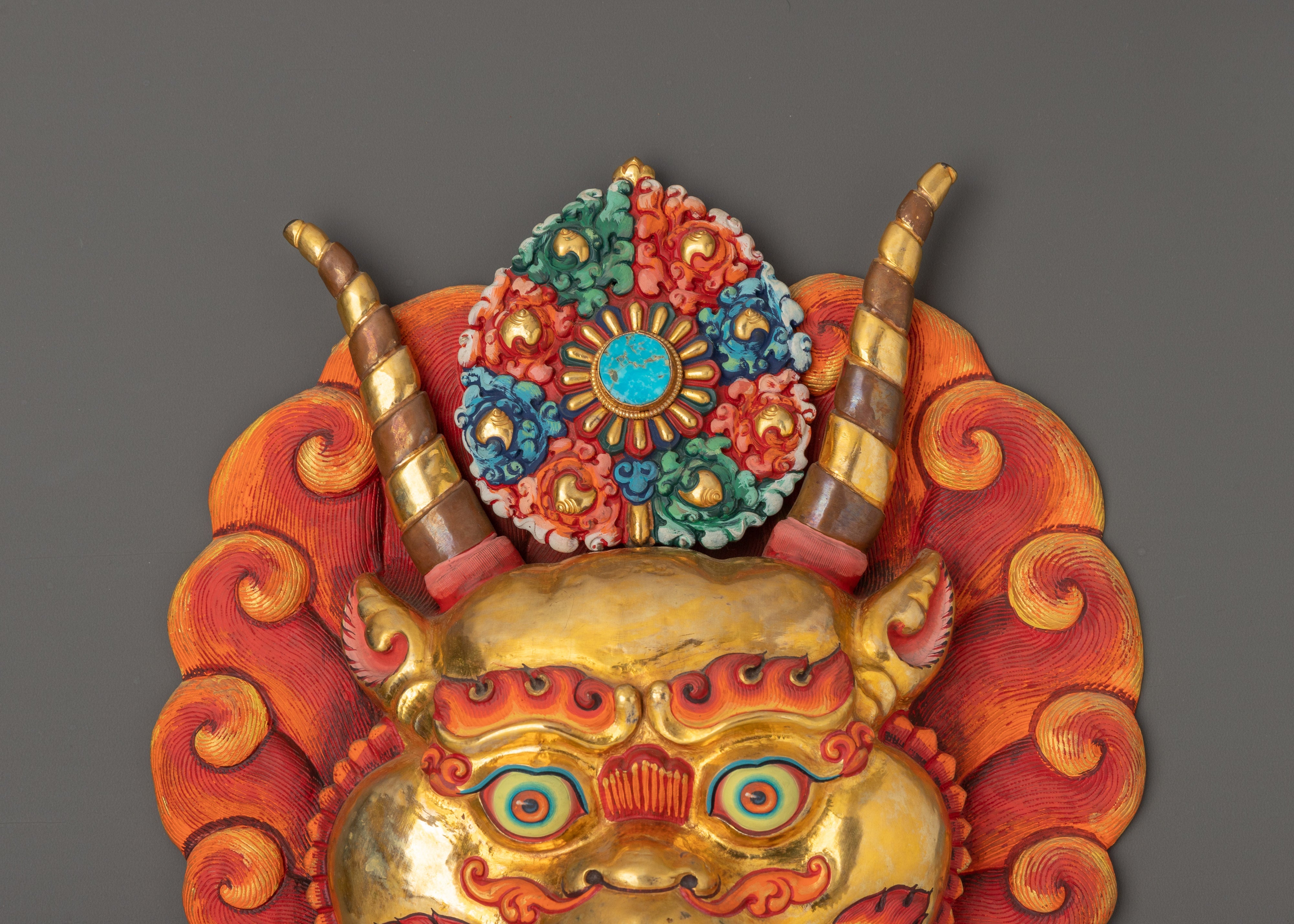 Garuda Wall Hanging Spiritual Decor | A Tibetan Protector Deity