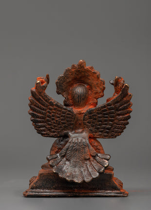 Garuda Spiritual Brass Statue | Divine Protector and Symbol of Strength