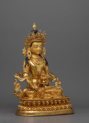 Tibetan Hand-crafted Kshitigarbha Statues | Tibetan Altar Zen Decor