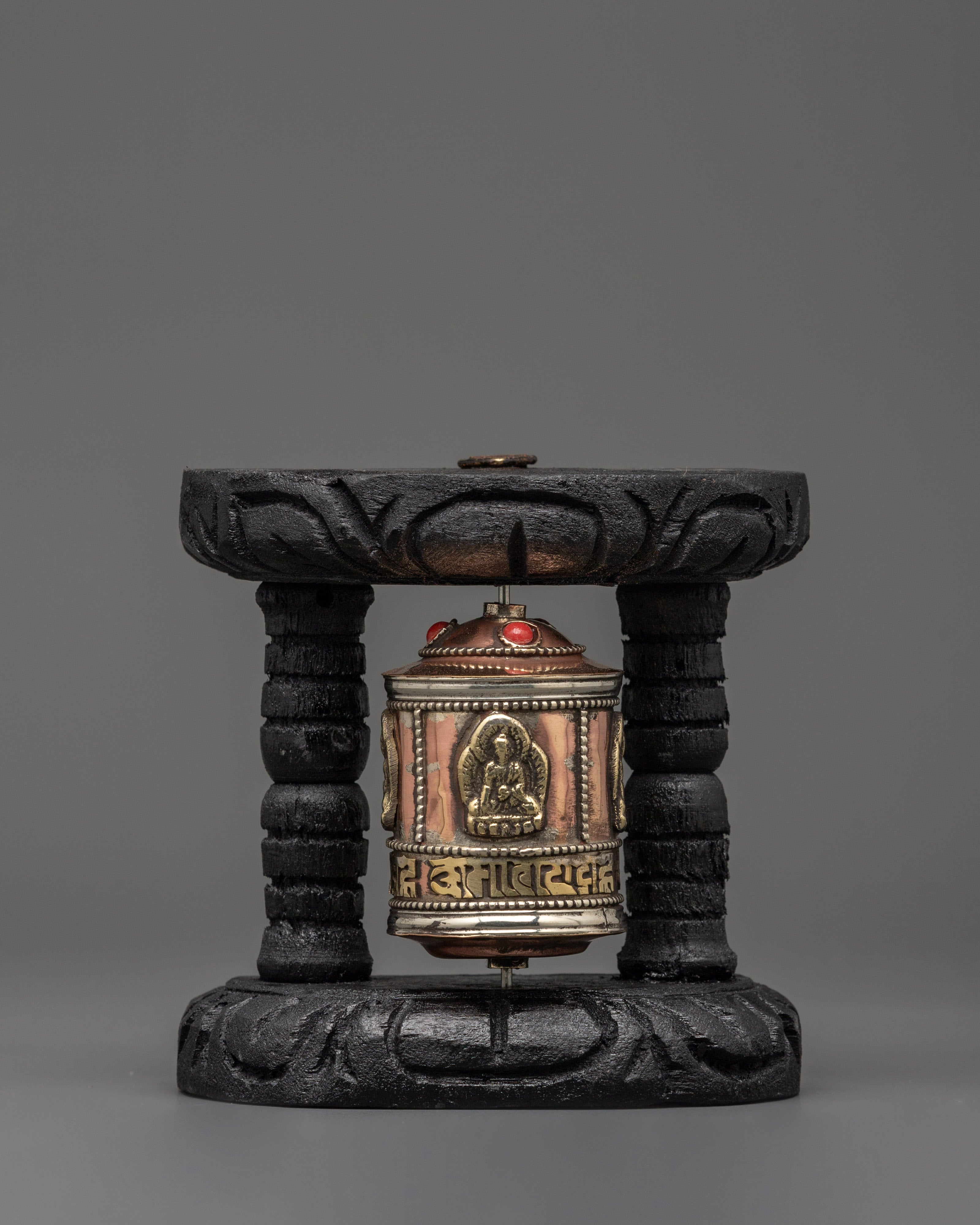 Handcrafted Sacred Buddhist Prayer Wheel