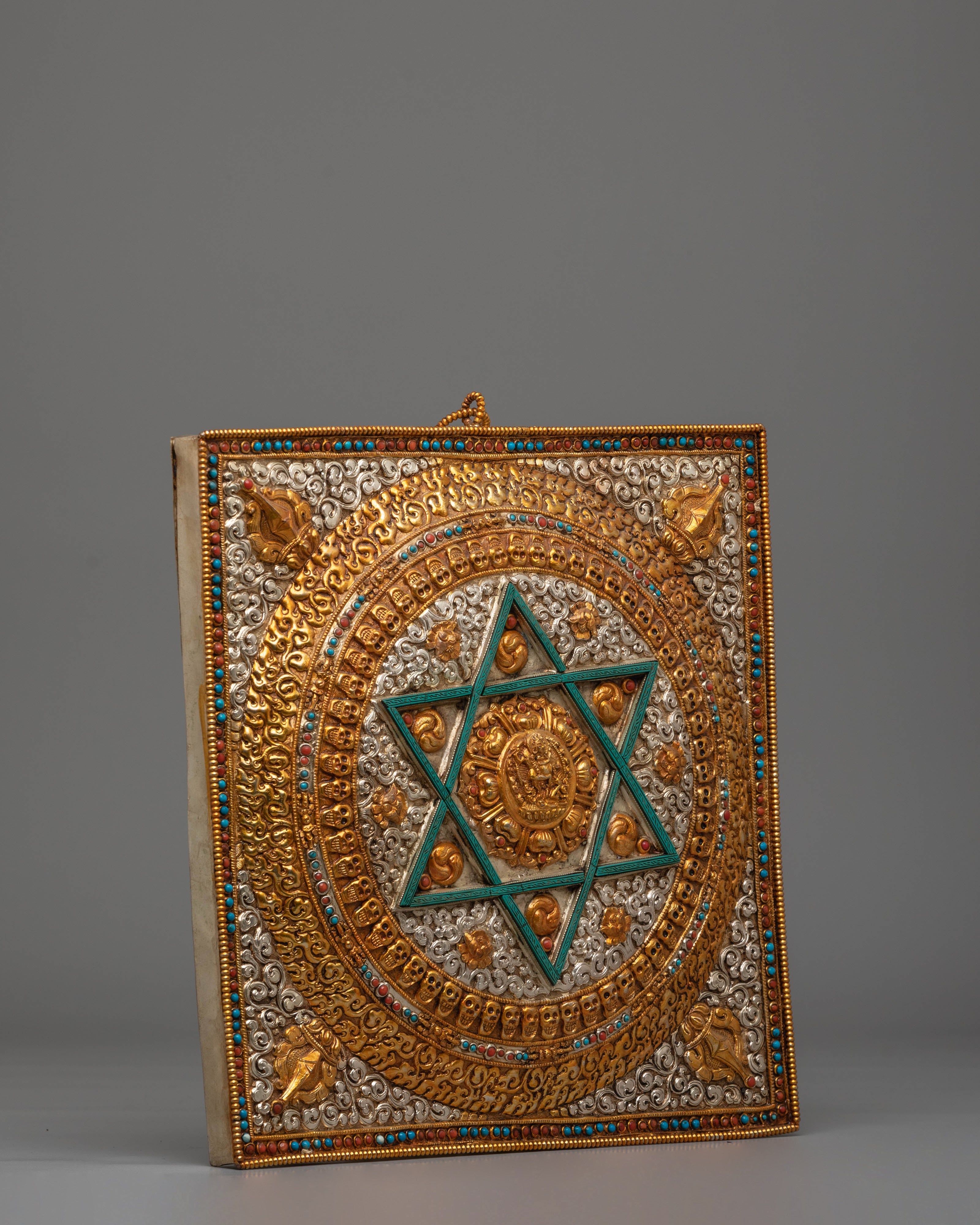 Handcrafted Wall Hanging Buddhist Mandala | Sacred Artwork for Spiritual Spaces