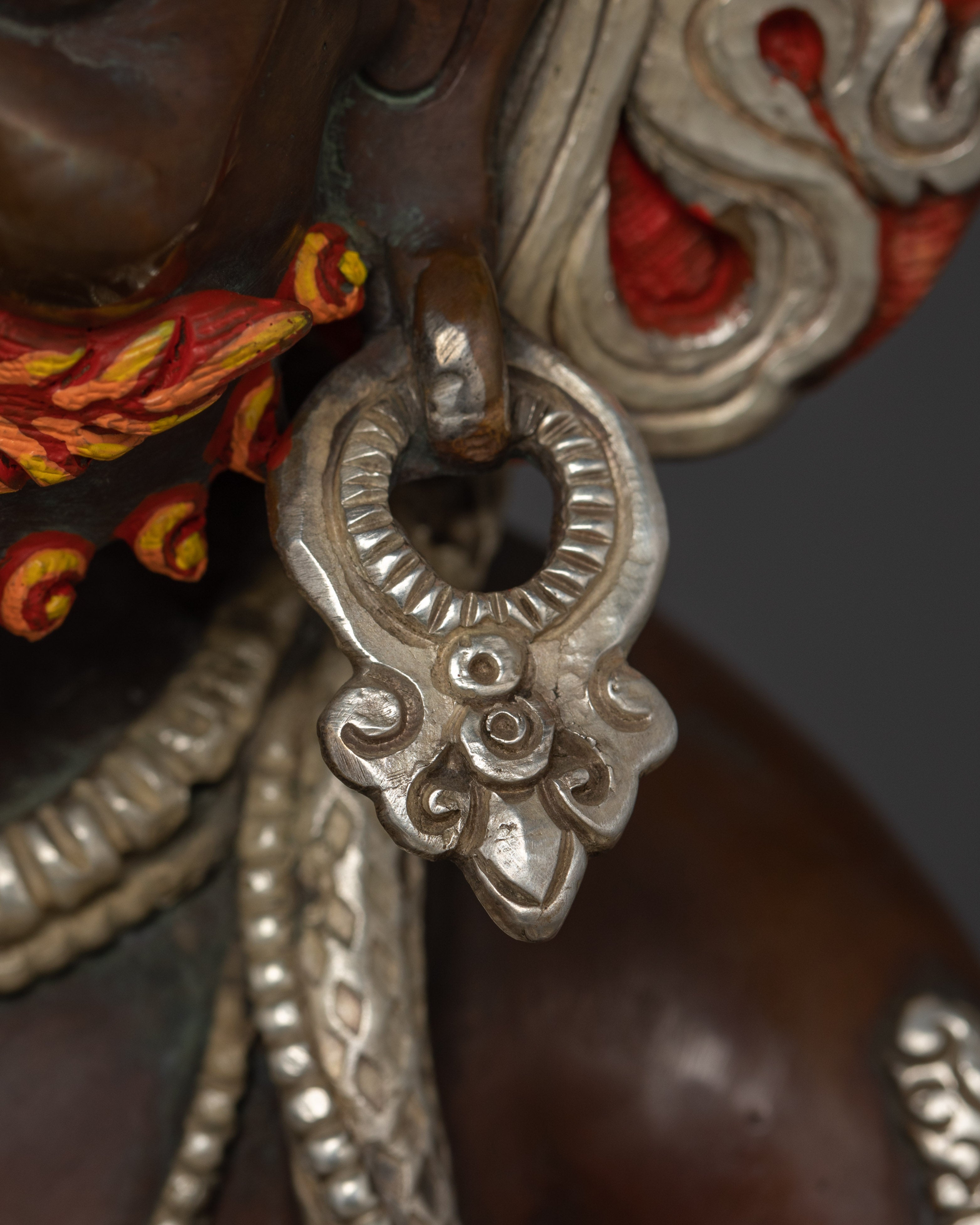 Statue of Vajrayana Black Dzambhala | Wealth Deity