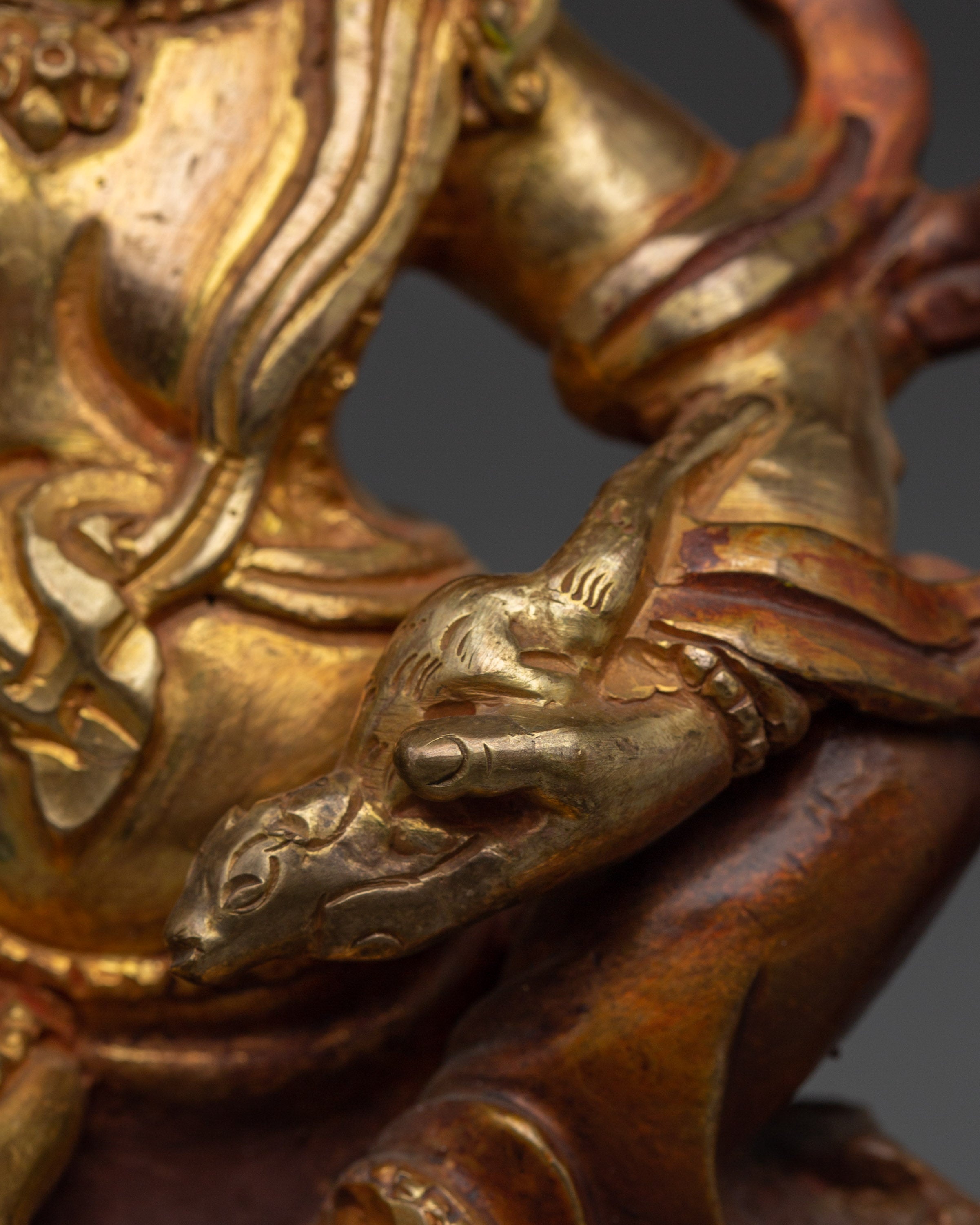Gold-Plated Namtoshe | Tibetan Guardian of Wealth