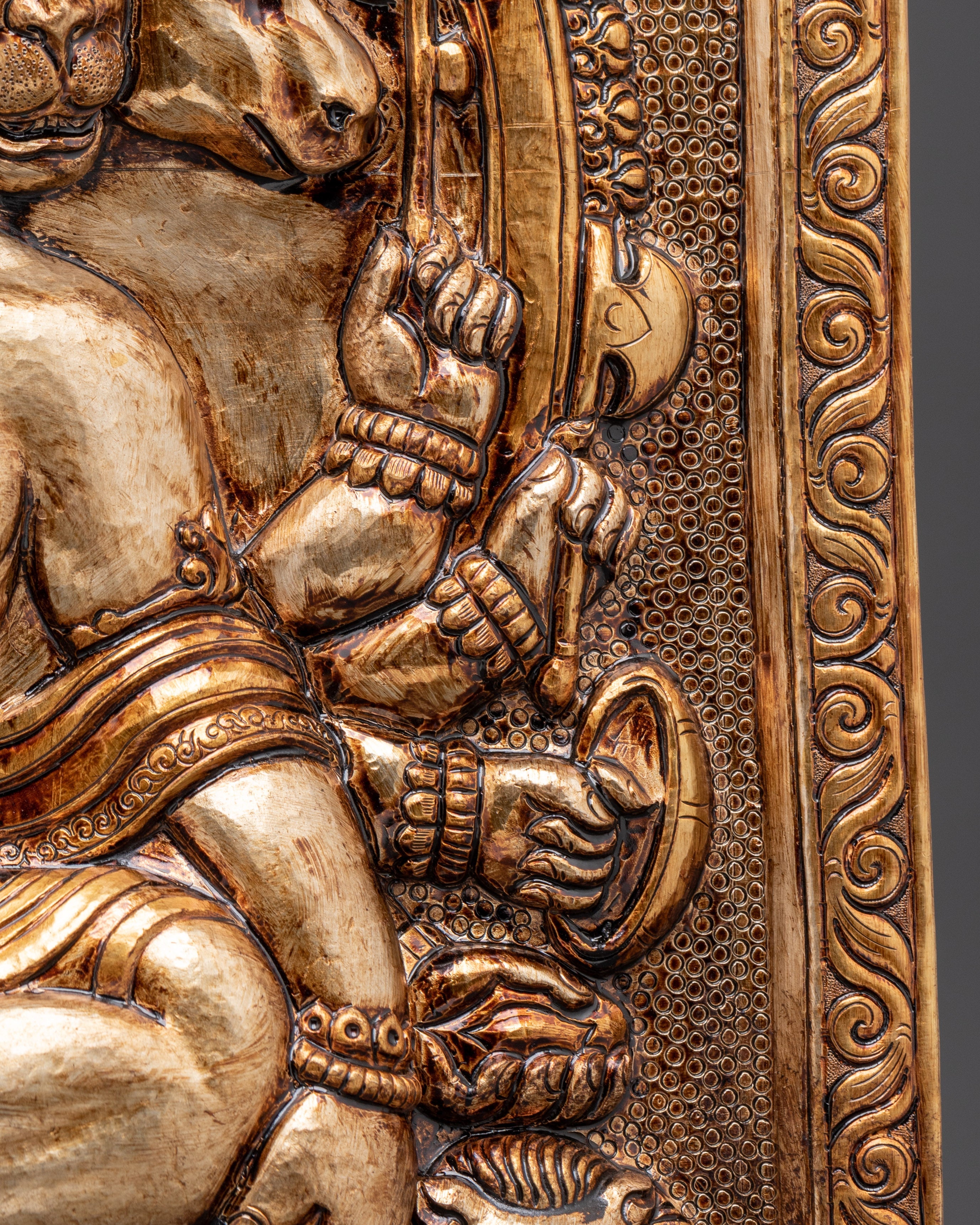 Hanuman Wall Hanging | Sacred Wall Display
