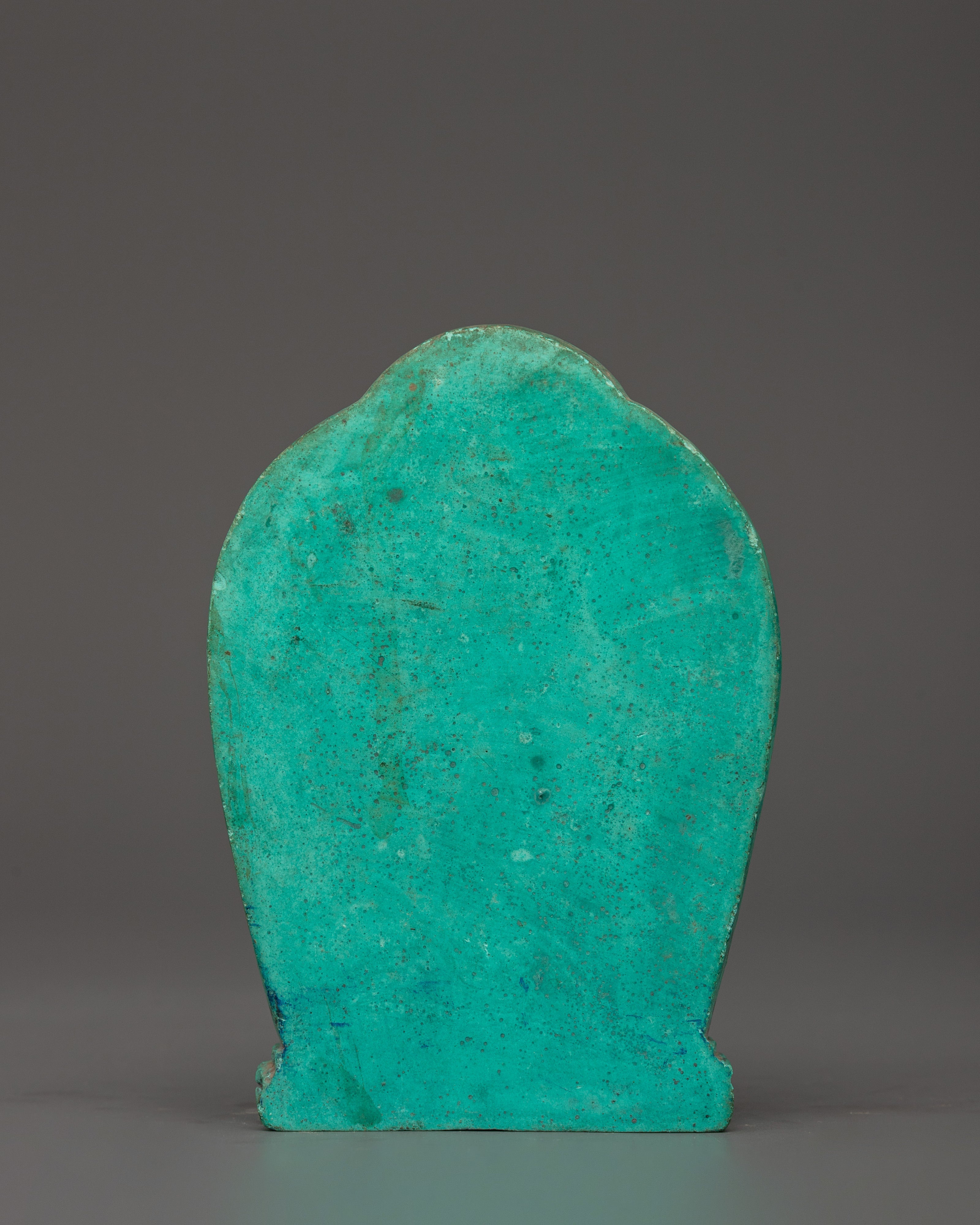 Sacred Green Tara Figure | Turquoise Tibetan Buddhist Statue