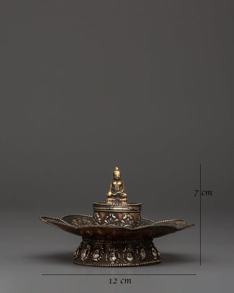 Buddha Incense Holder | Handcrafted Brass Meditation Burner
