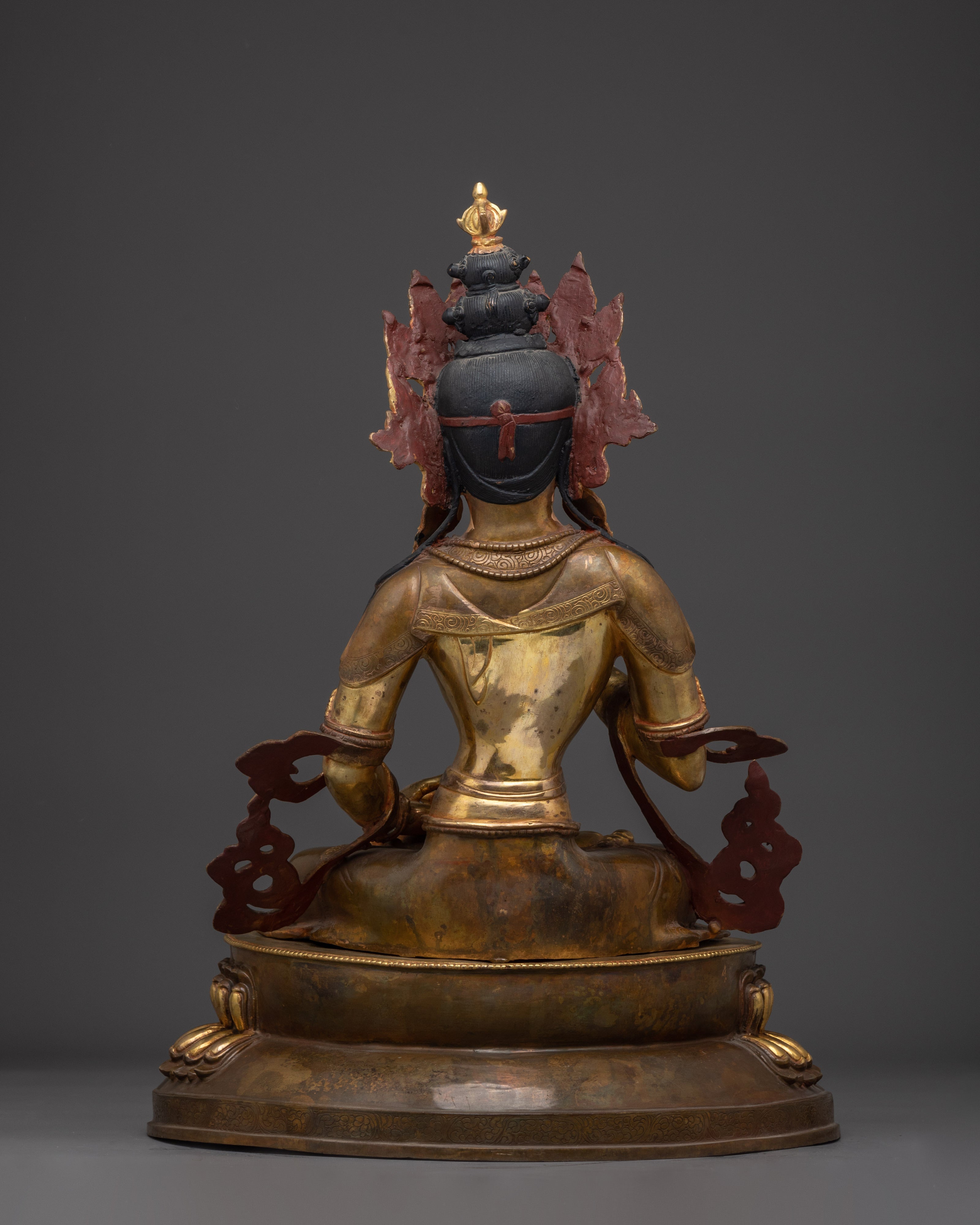 Tibetan Buddhist Purifier Deity vajrasattva Art | Dorje Sempa Sculpture