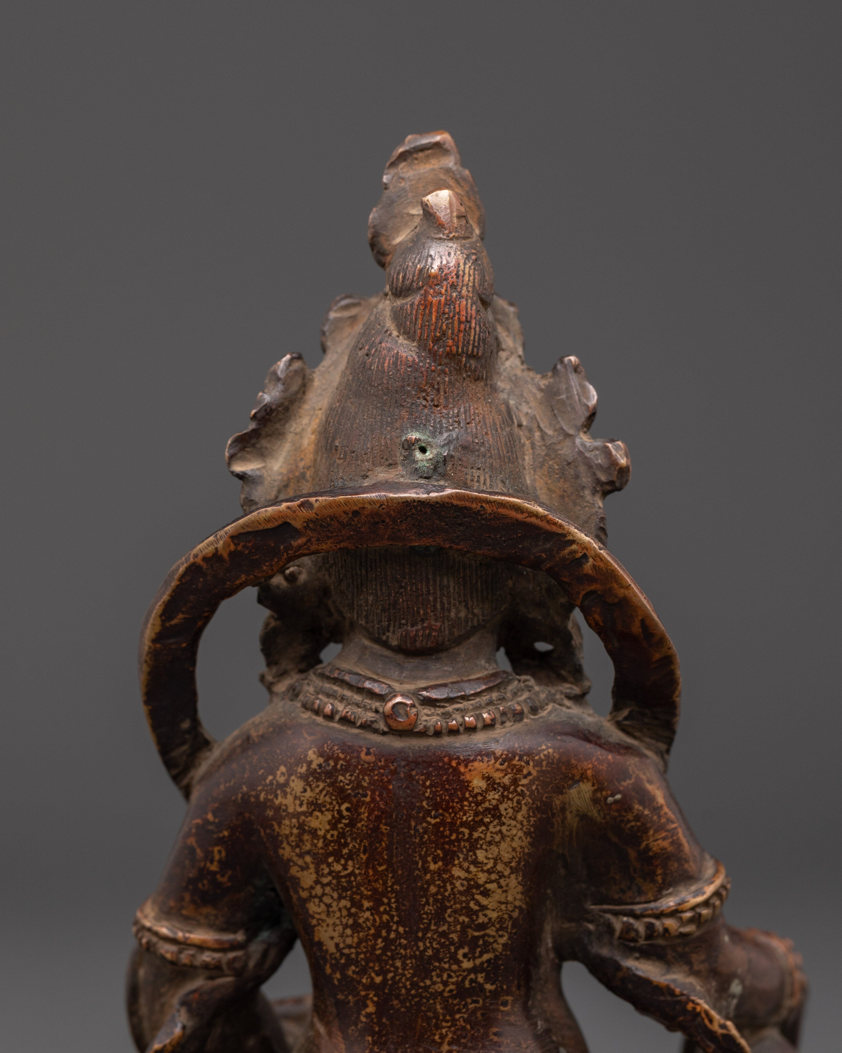 Handcrafted Dzambhala Sculpture | Tibetan Wealth Deity Statue