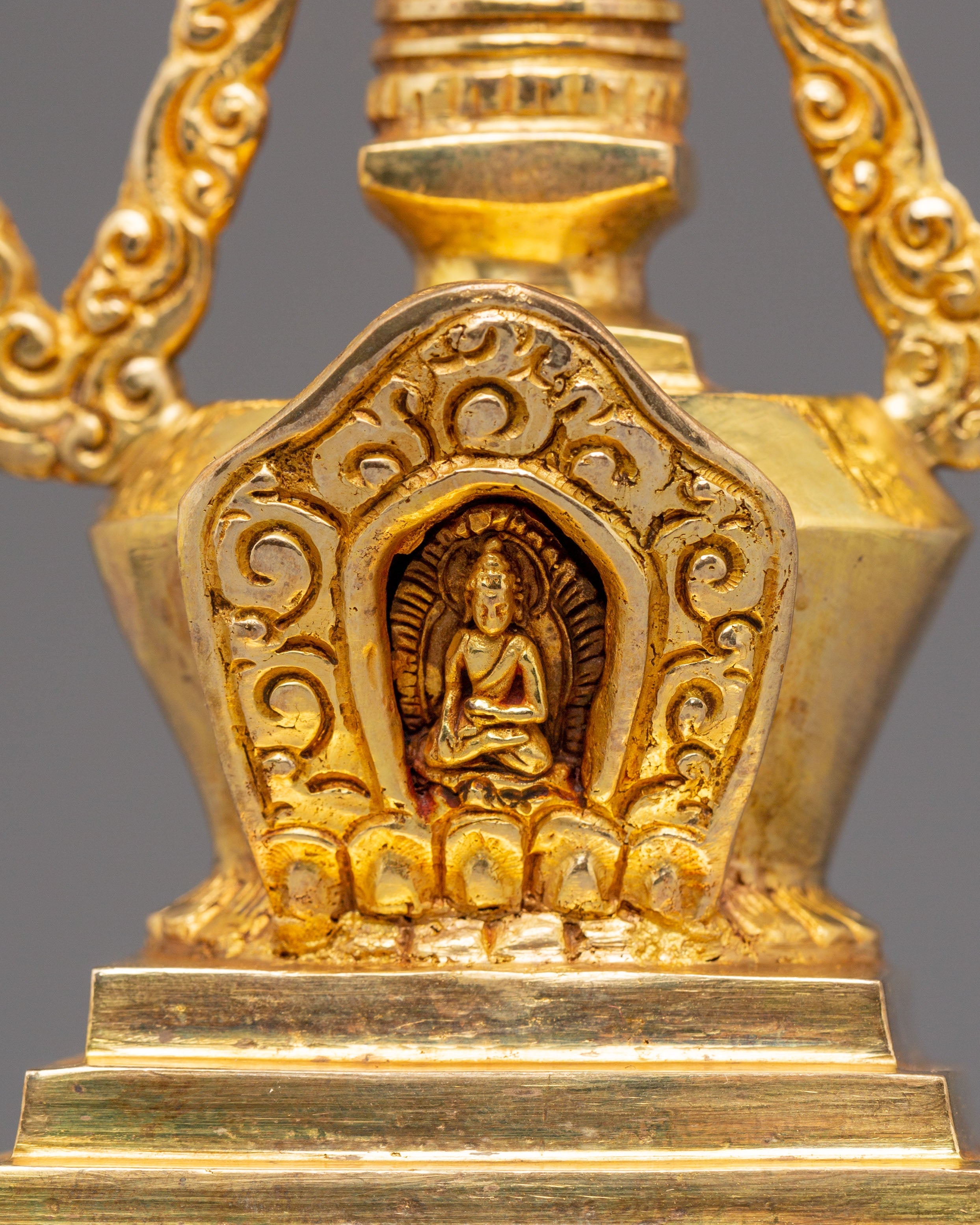 Handmade Himalayan Buddhist Stupa | Sacred Tibetan Stupa