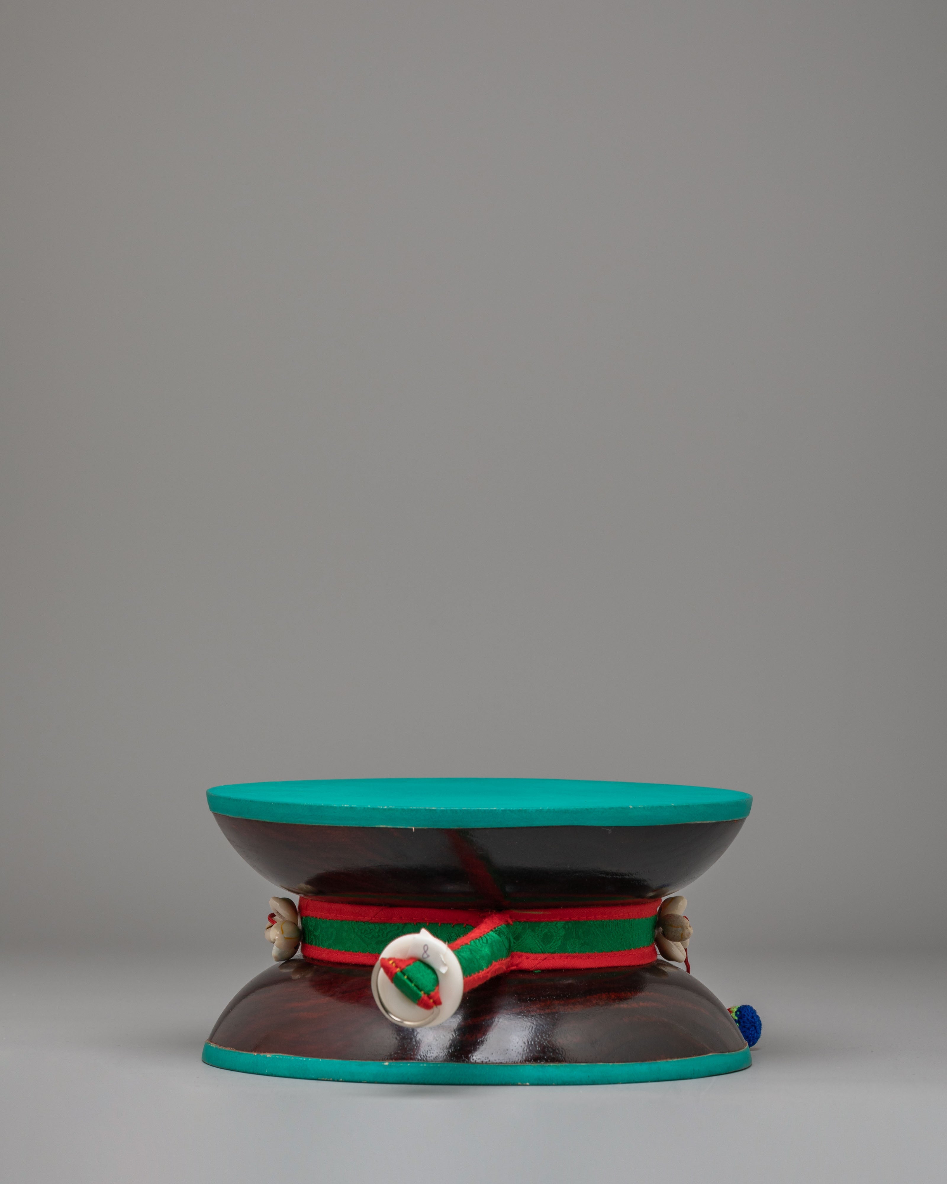 Sacred Vajrayana Damaru Instrument | Tibetan Buddhist Chod Drum