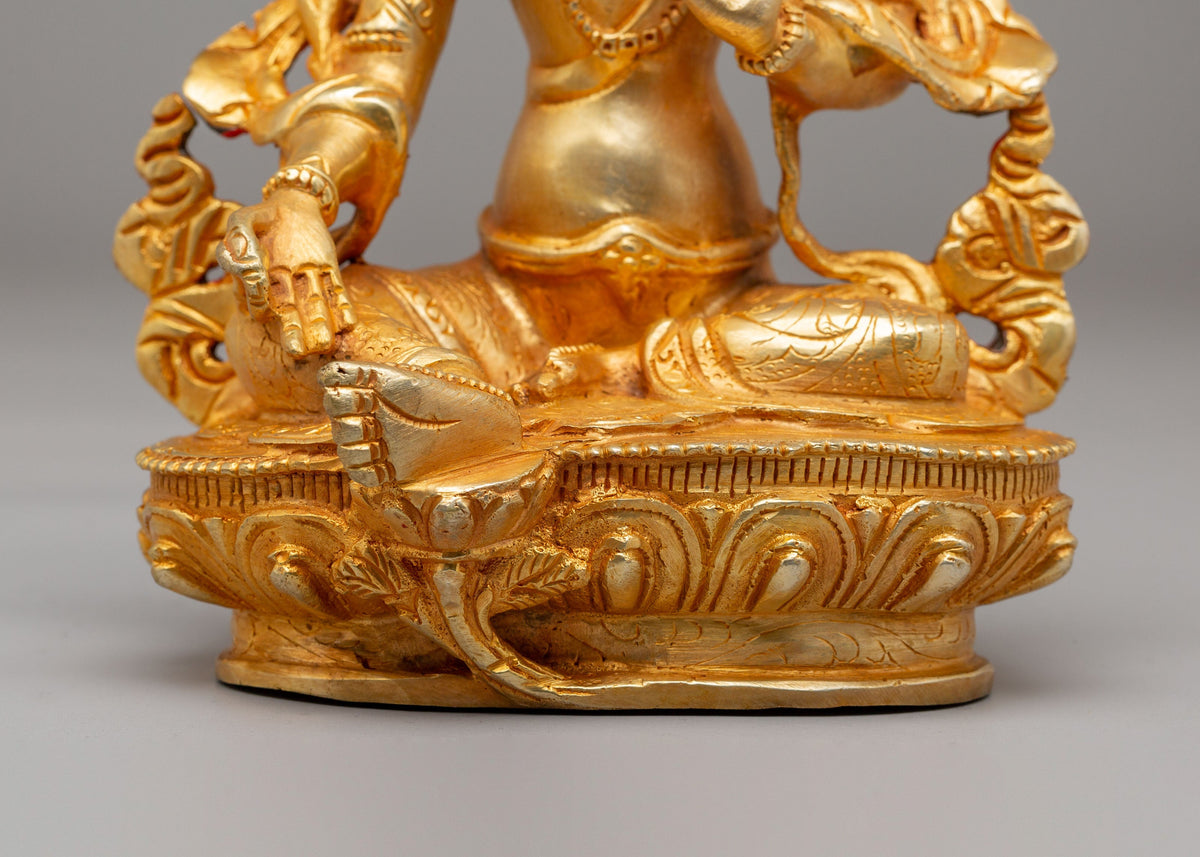 Shyama Tara Deity Statue | Traditional Himalayan Artwork