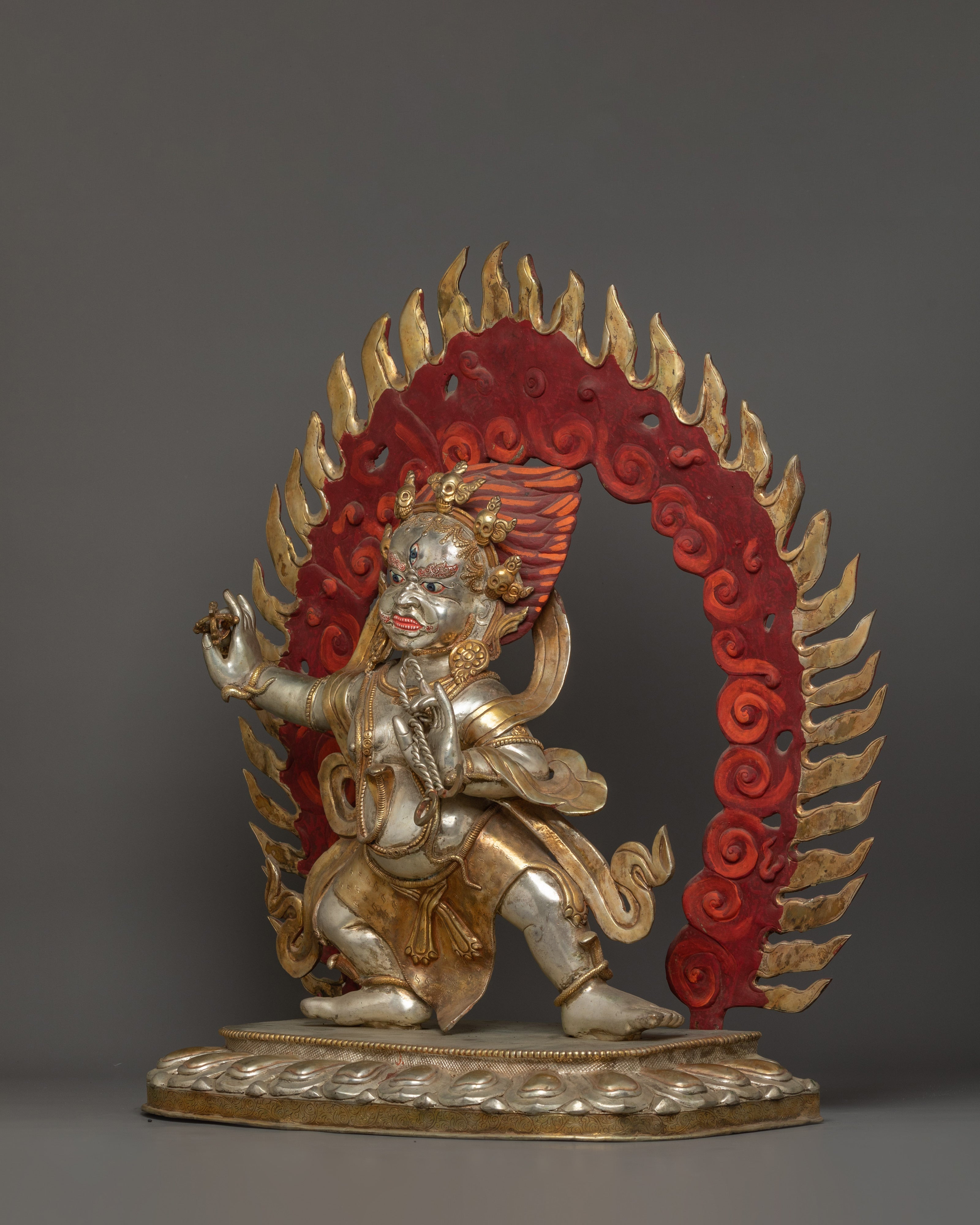 Vajrapani Wrathful Deity Statue | Fierce Guardian of Buddhism