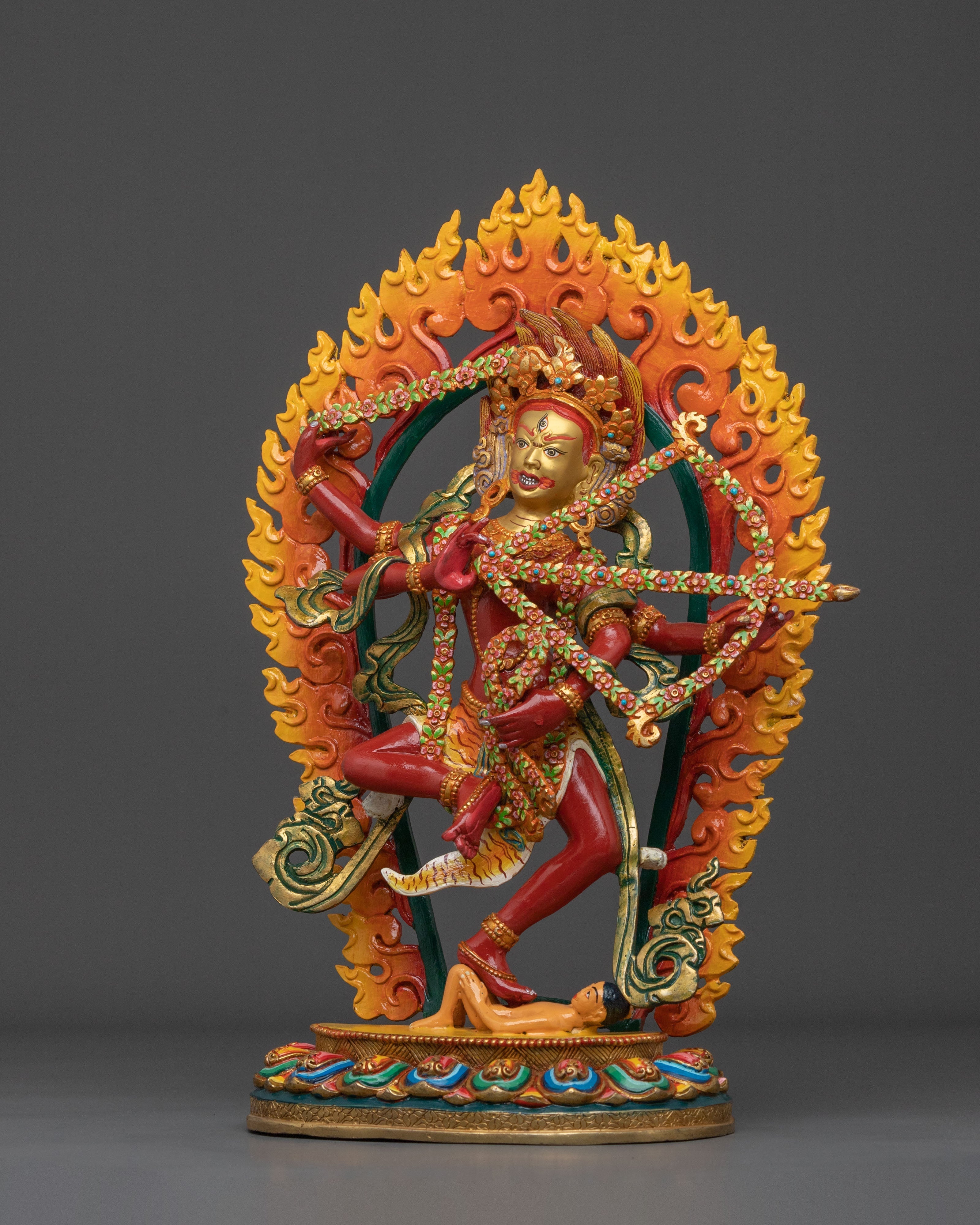 Sacred Kurukulla Statue | Tibetan Dakini Figure