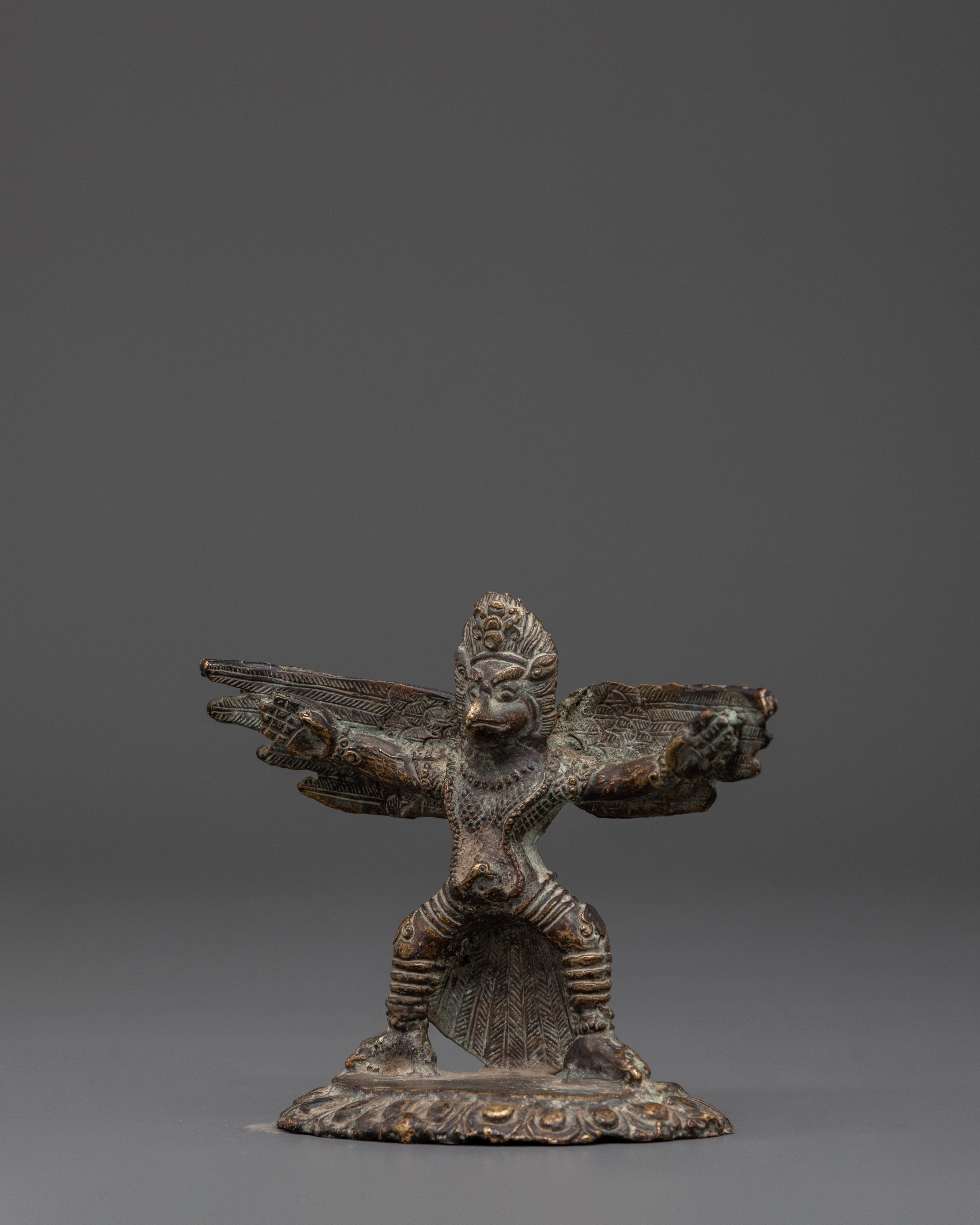 Sacred Mythical Demi-God Garuda Statue | Powerful Protector Deity Figurine