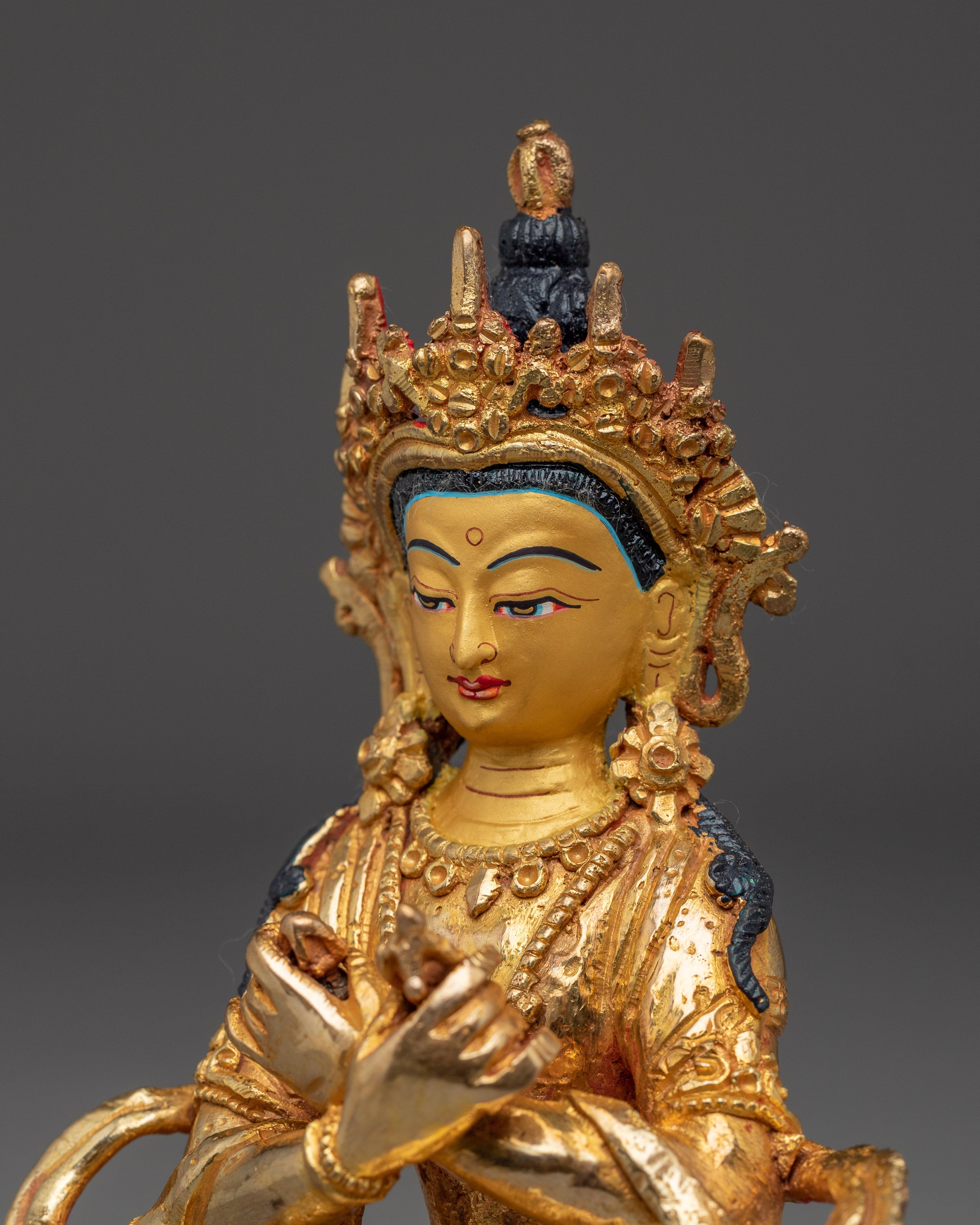 Vajradhara with Bell and Vajra Statue | The Primordial Buddha