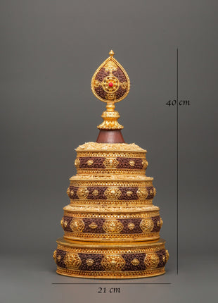 Handcrafted Mandala Ritual Offering | Buddhist Mandala Meditation Art