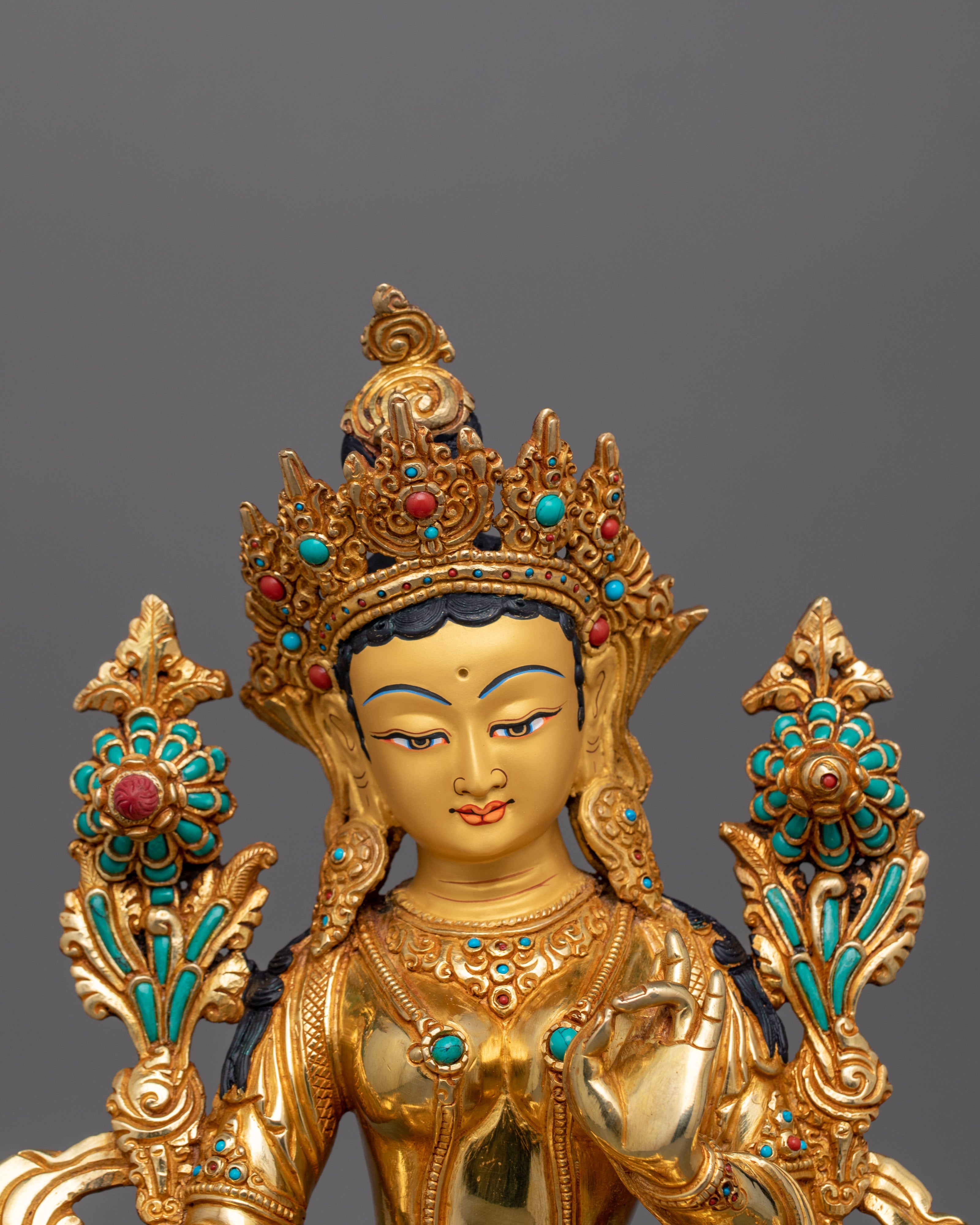 Himalayan Buddhist Shyamatara Statue | A Symbol of Wisdom, Action, and Serenity