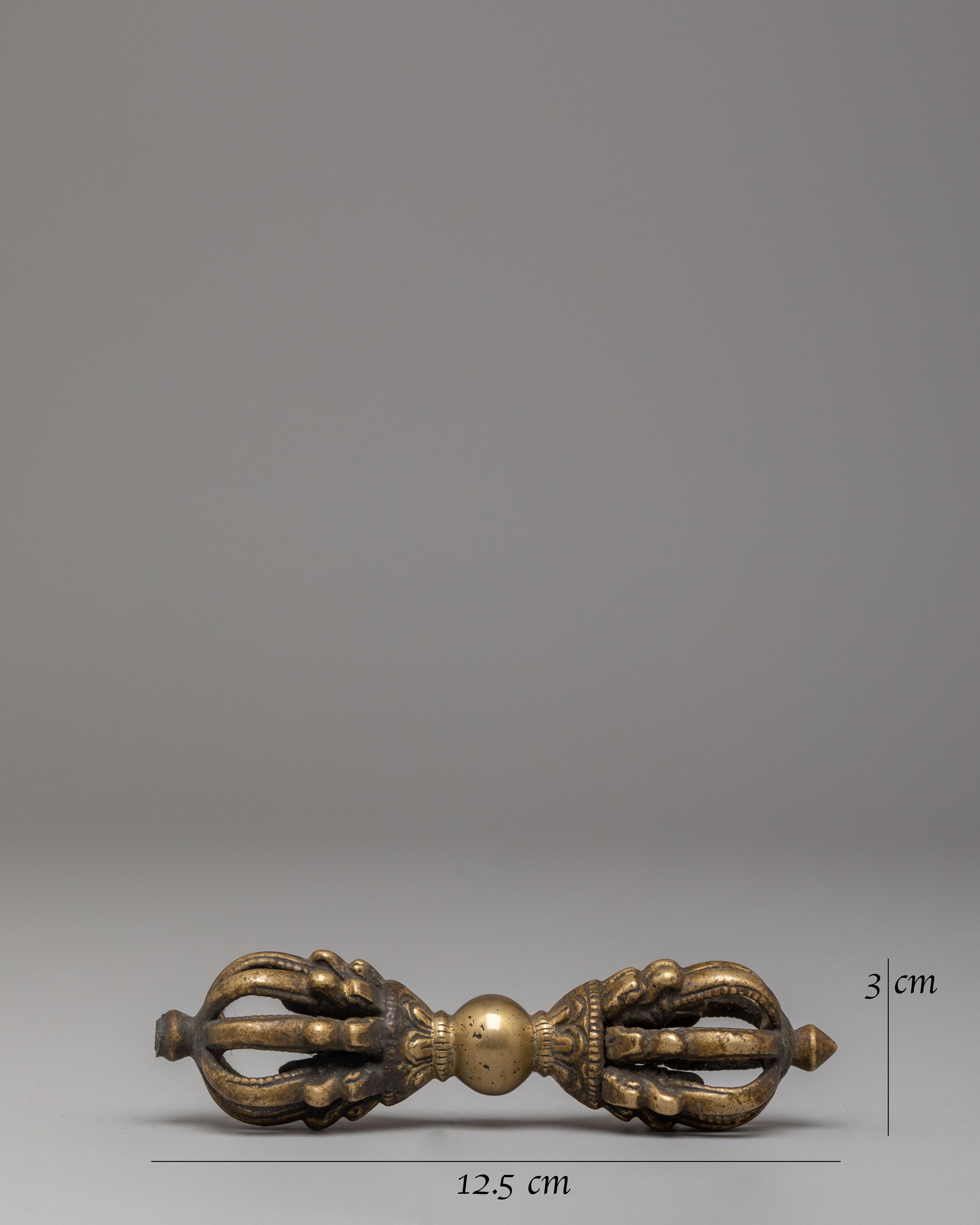 Sacred Tibetan Dorje Vajra | 20 Year Old Tibetan Dorje Ritual Instrument