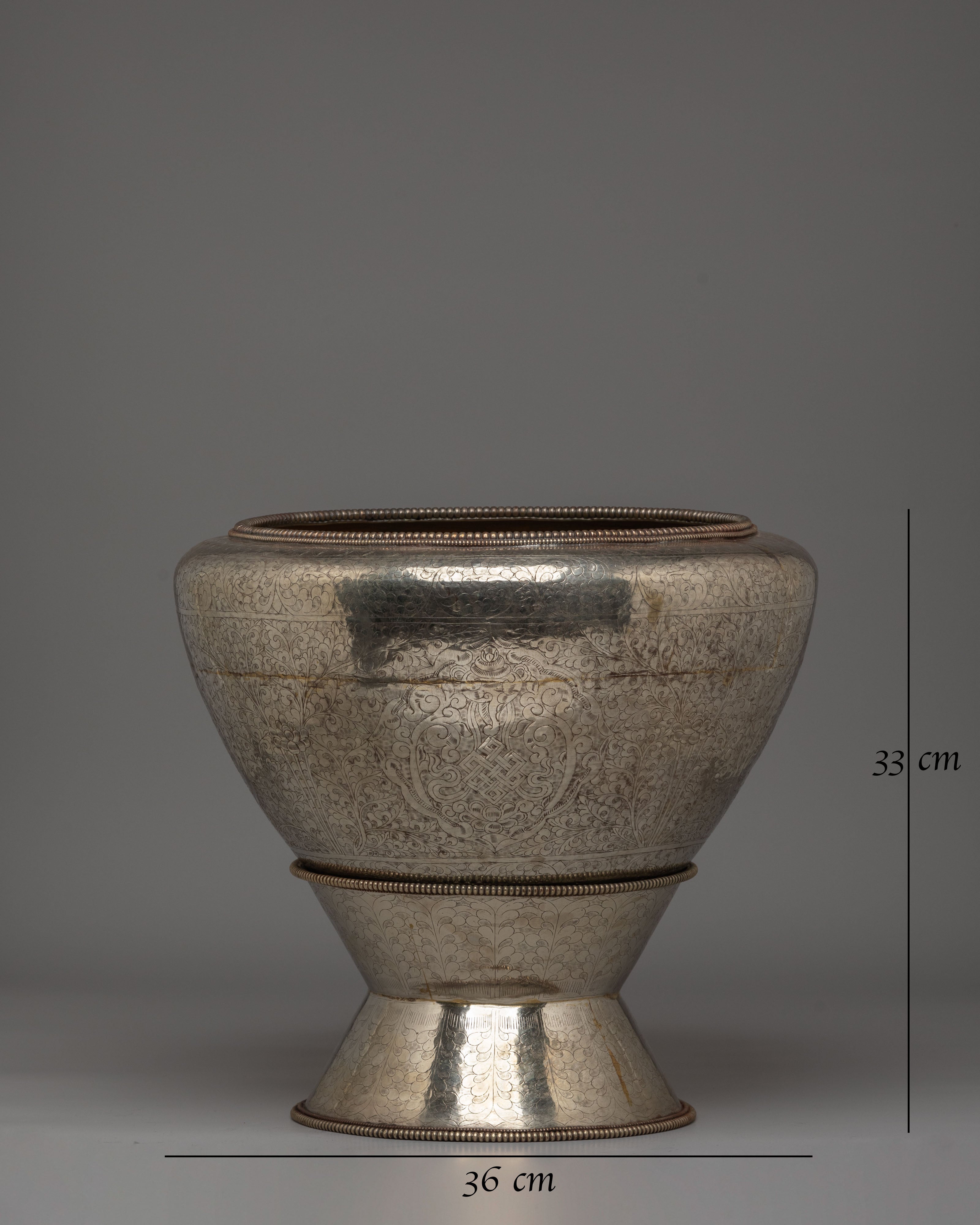 Buddhist Golpa Art | Spiritual Decorative Bowl for Meditation