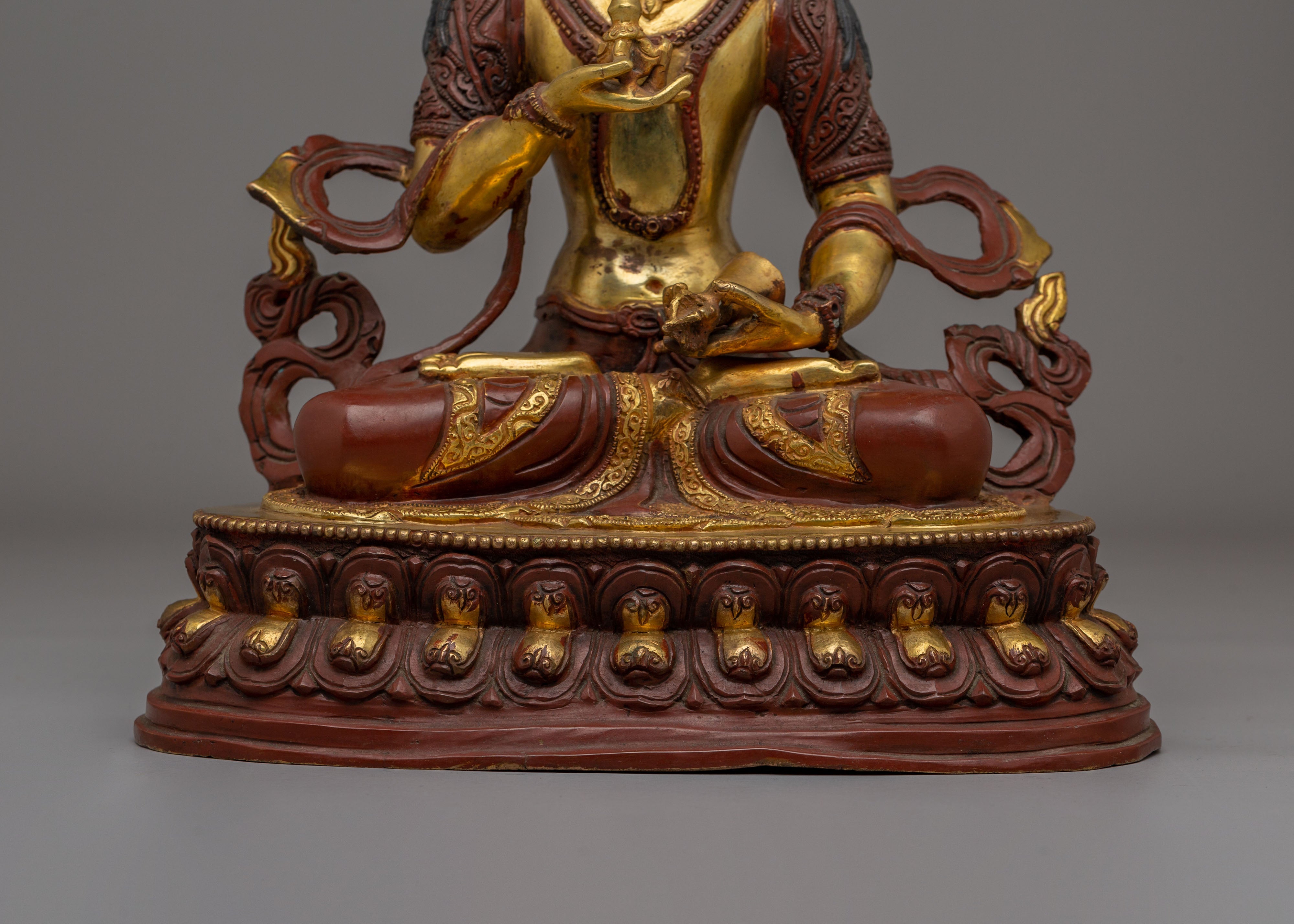 Tibetan Sacred Vajrasattva Statue | Spiritual Artwork