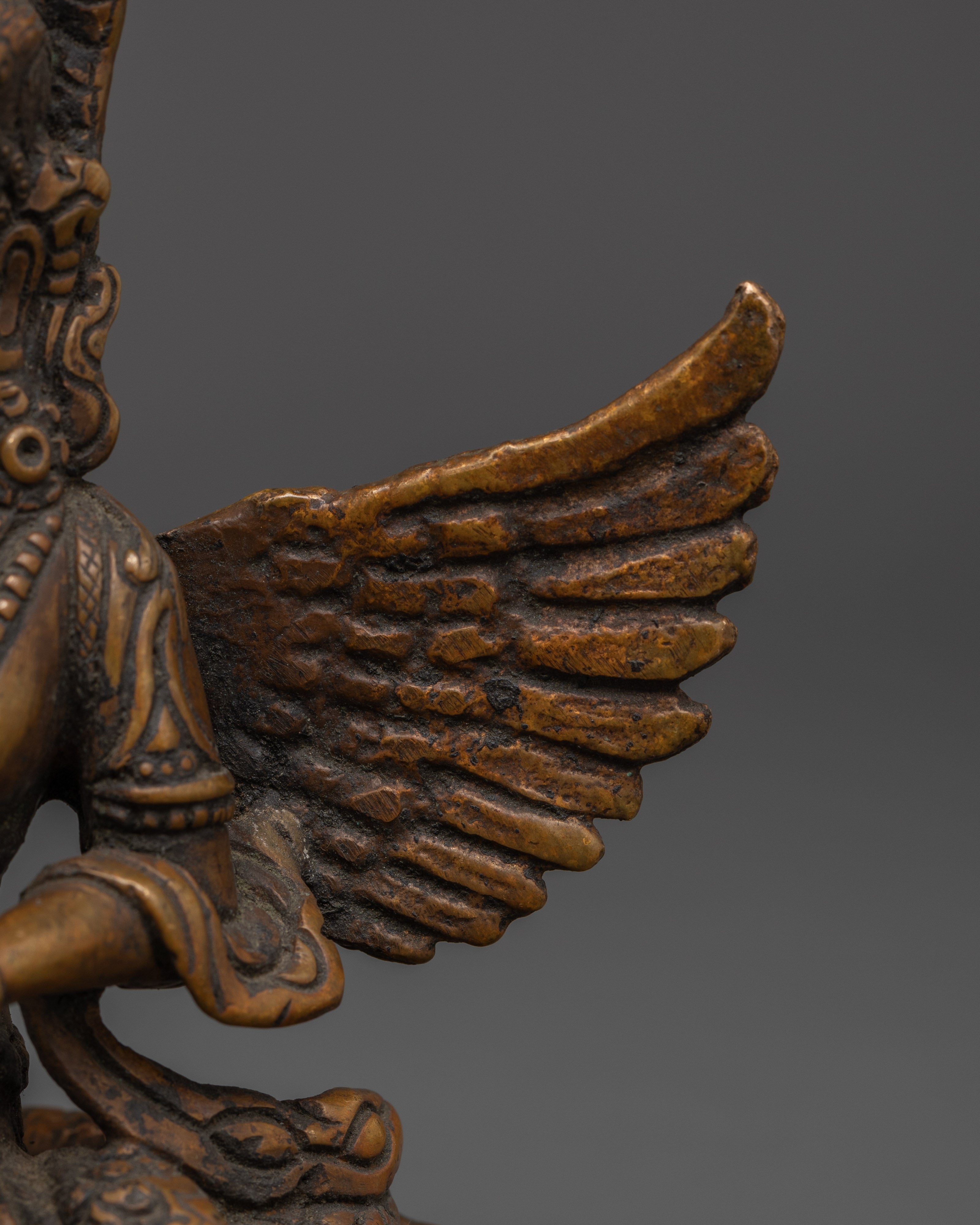 Divine Serpent Deity Naga Kanya Statue | Tibetan Buddhist Snake Goddess Sculpture