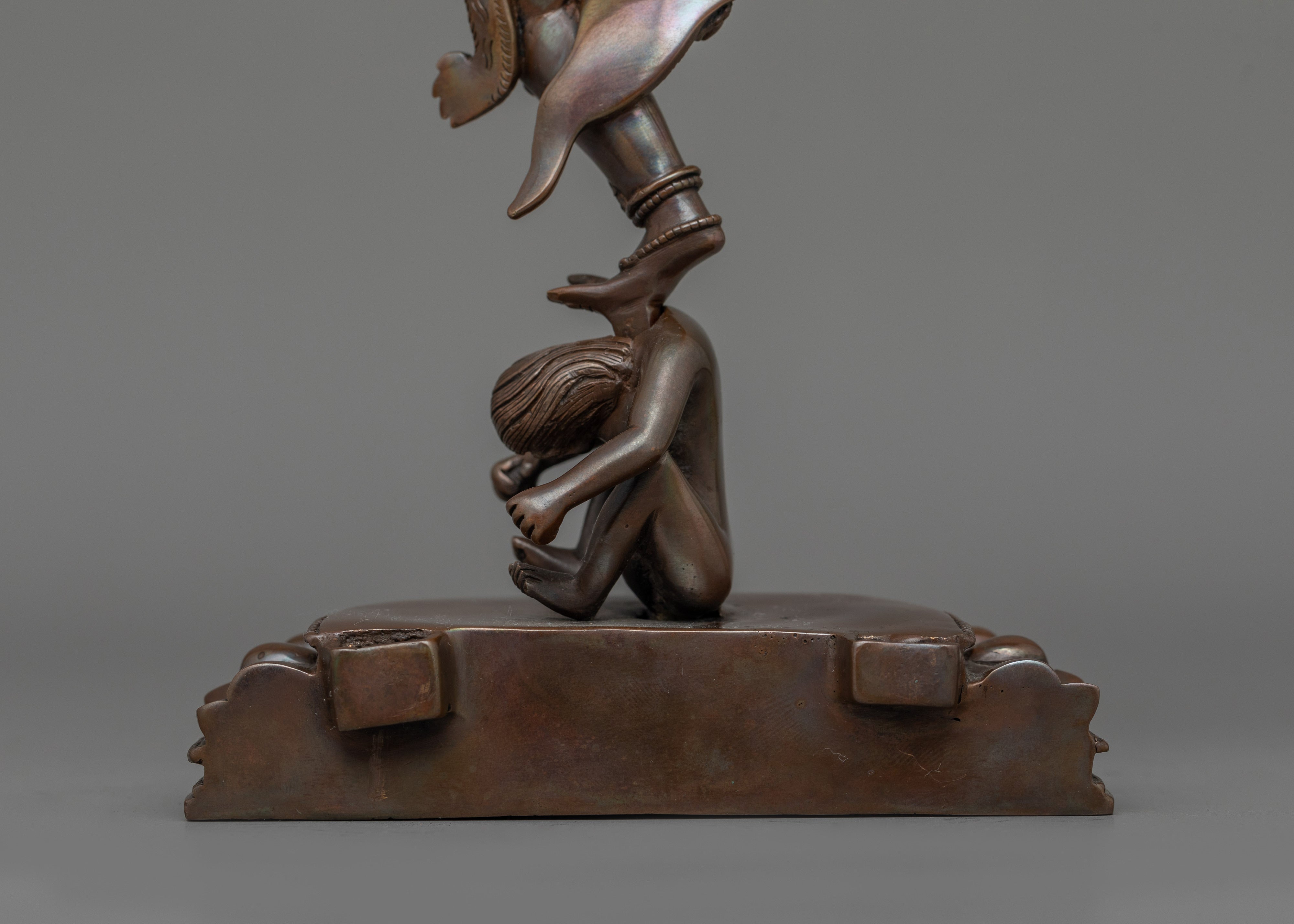 Garuda Statue in Himalayan Art Style | Tibetan Buddhism Sacred Artwork