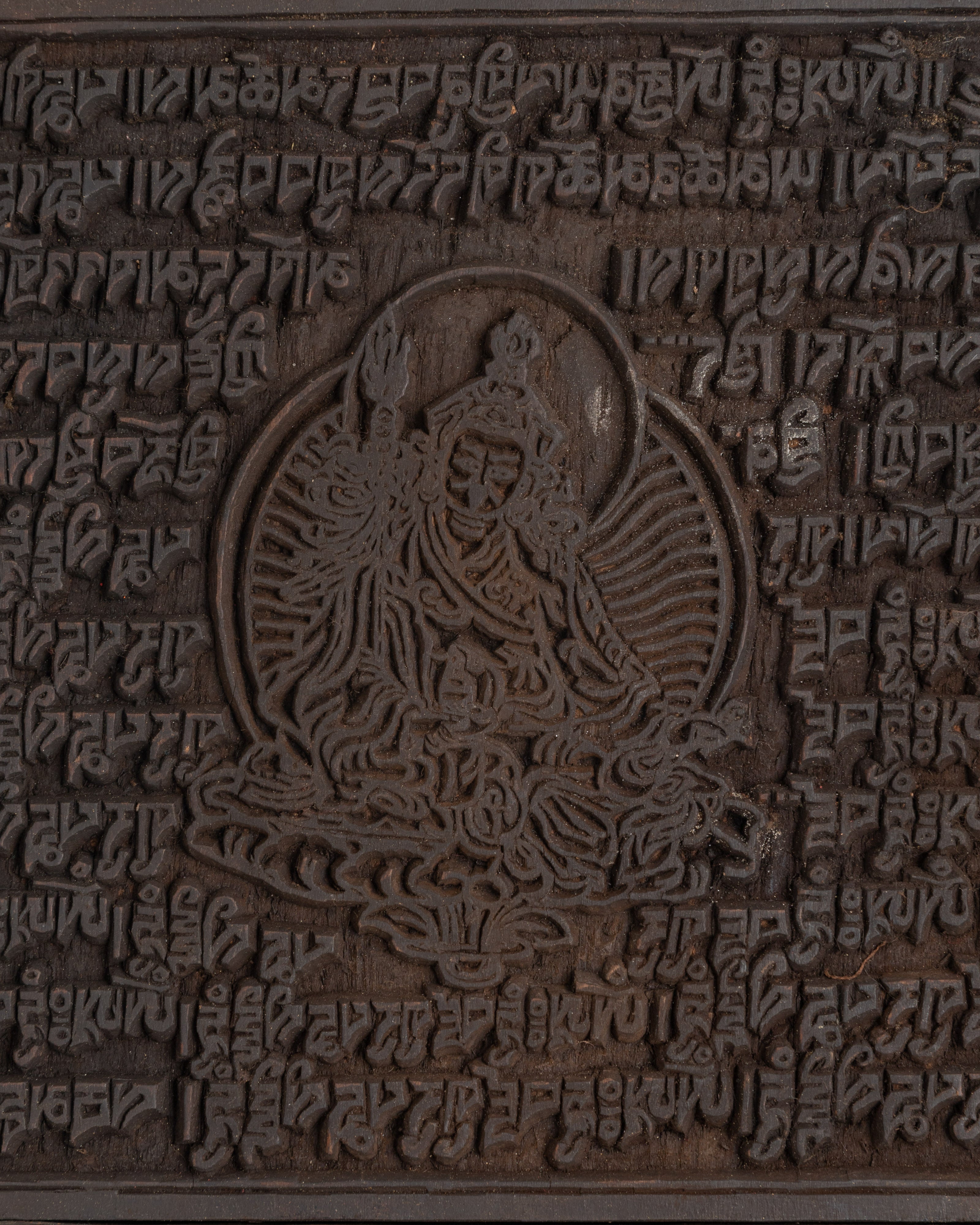 Tibetan Art Handcrafted Stamp | Engraved Buddhist Art