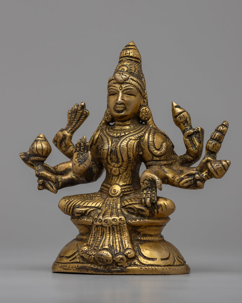 Laxmi Goddess Statue | Traditionally Hand Carved Buddhist Art