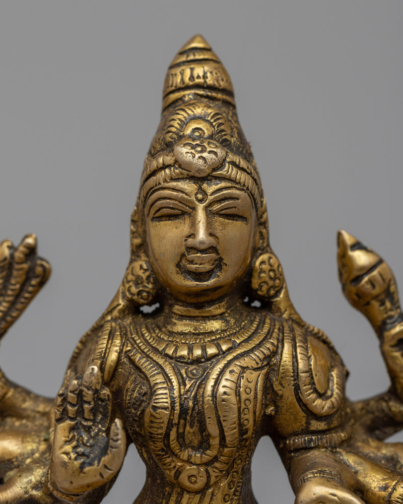 Laxmi Goddess Statue | Traditionally Hand Carved Buddhist Art