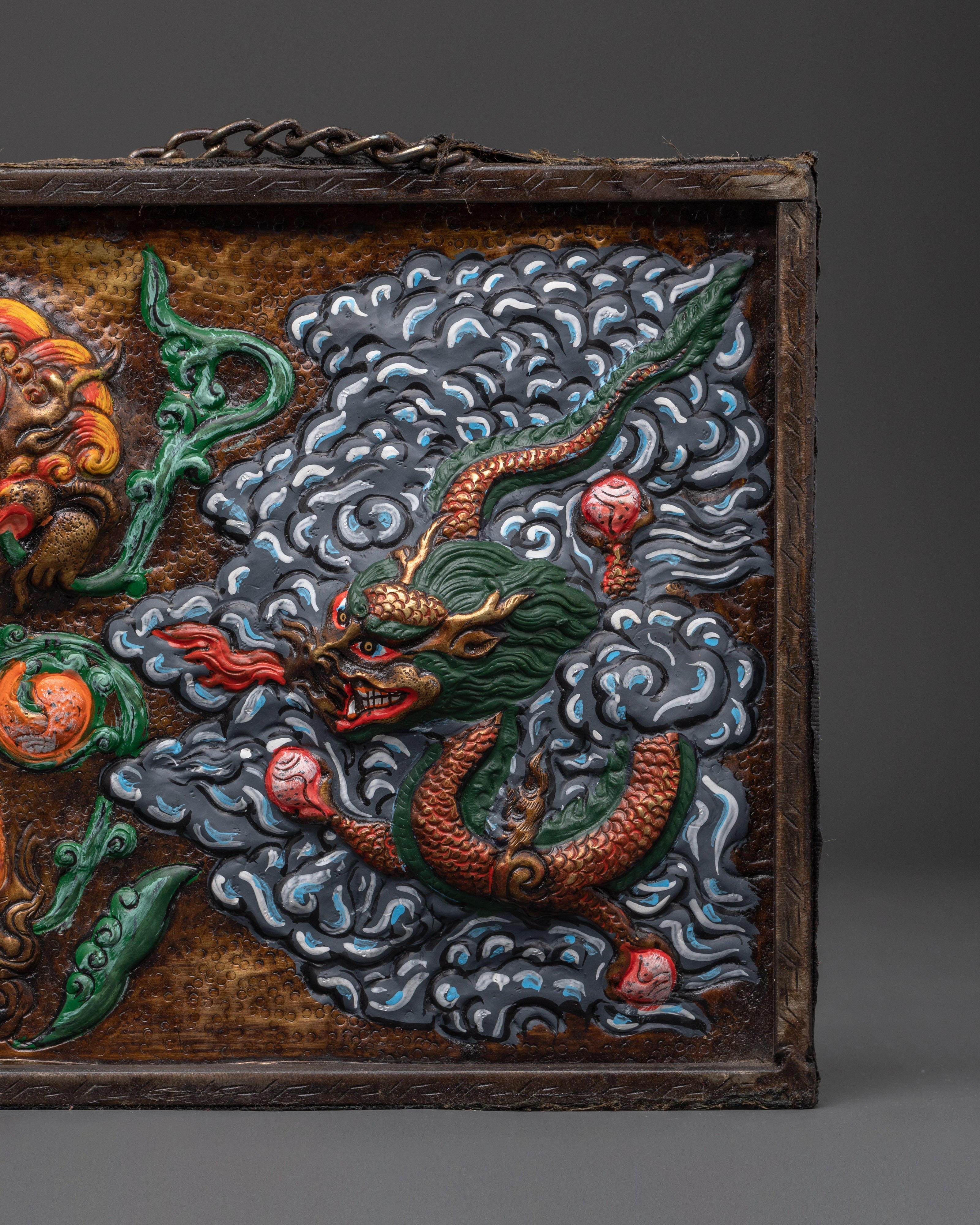 Handcrafted Sacred Wall Hanging | Tibetan Ritual Home Decor