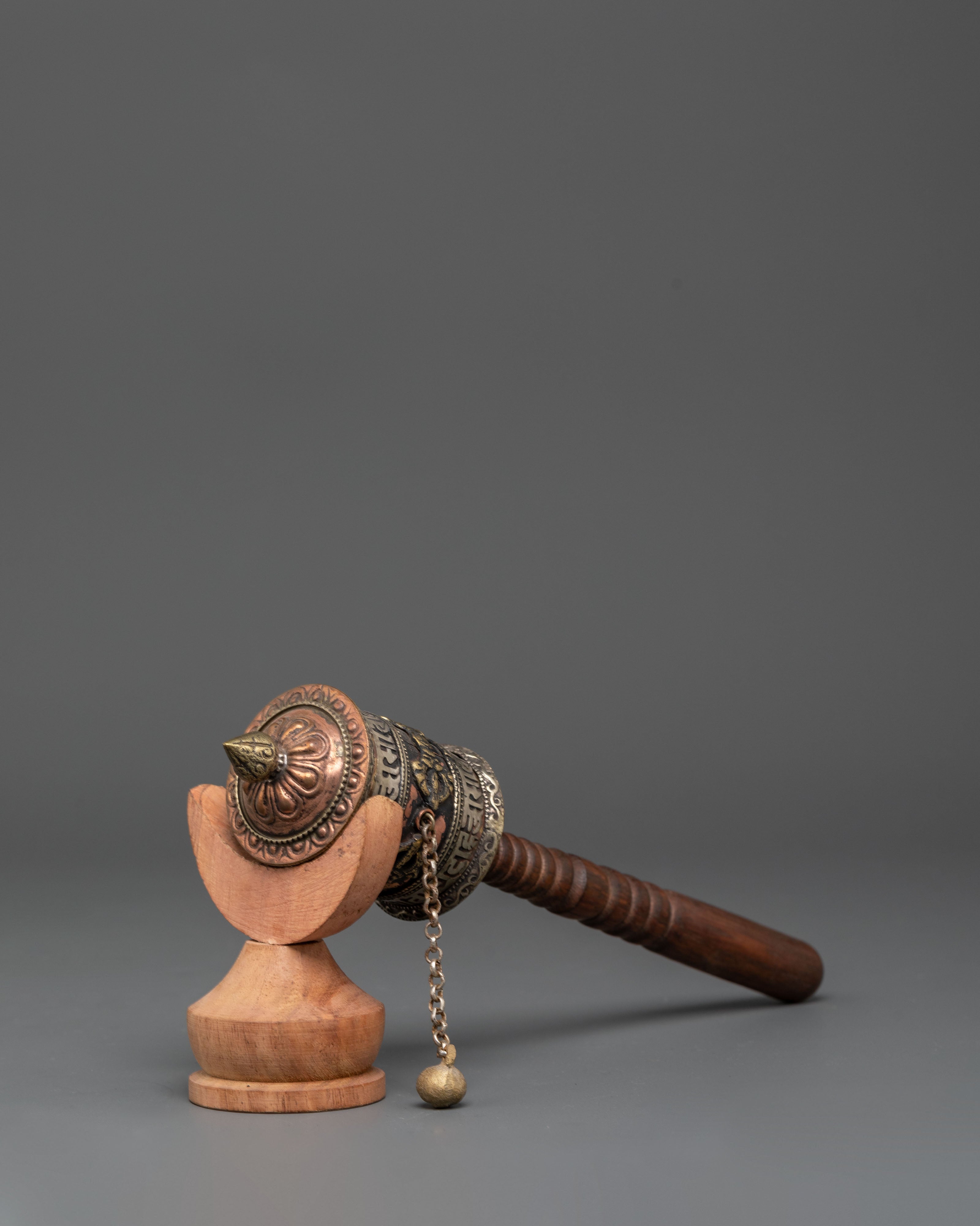 Tibetan Buddhist Mani Prayer Wheel | Symbol of Peace and Compassion