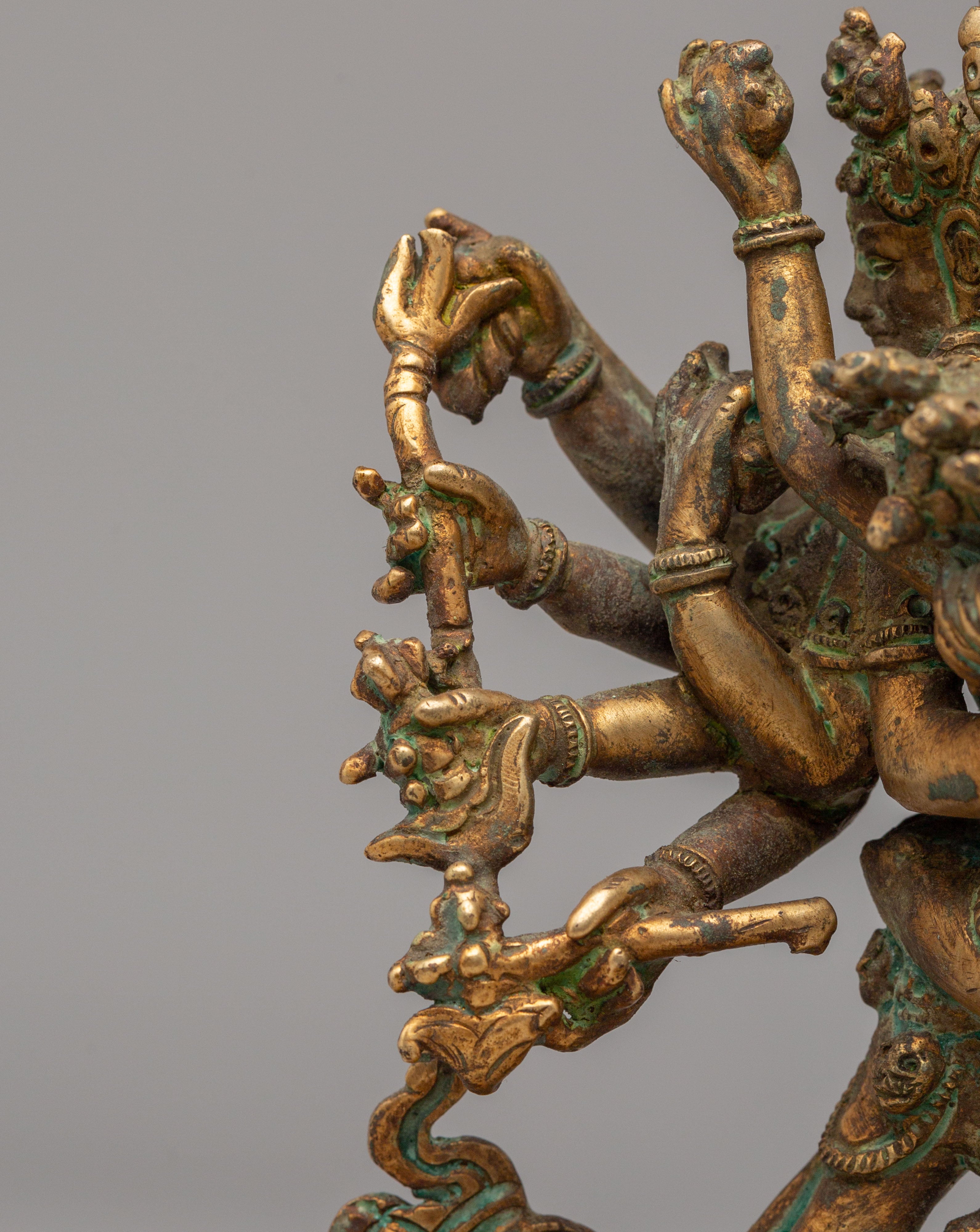 Handcrafted Chakrasamvara Figurine | Vajrayana Deity