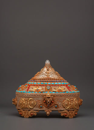 Copper & Gold-Plated Treasure Box