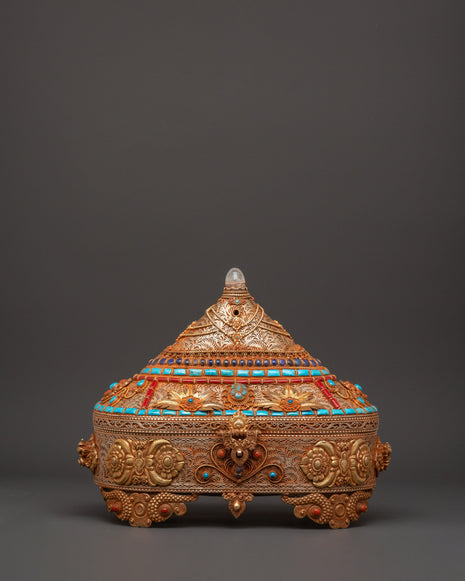 Copper & Gold-Plated Treasure Box