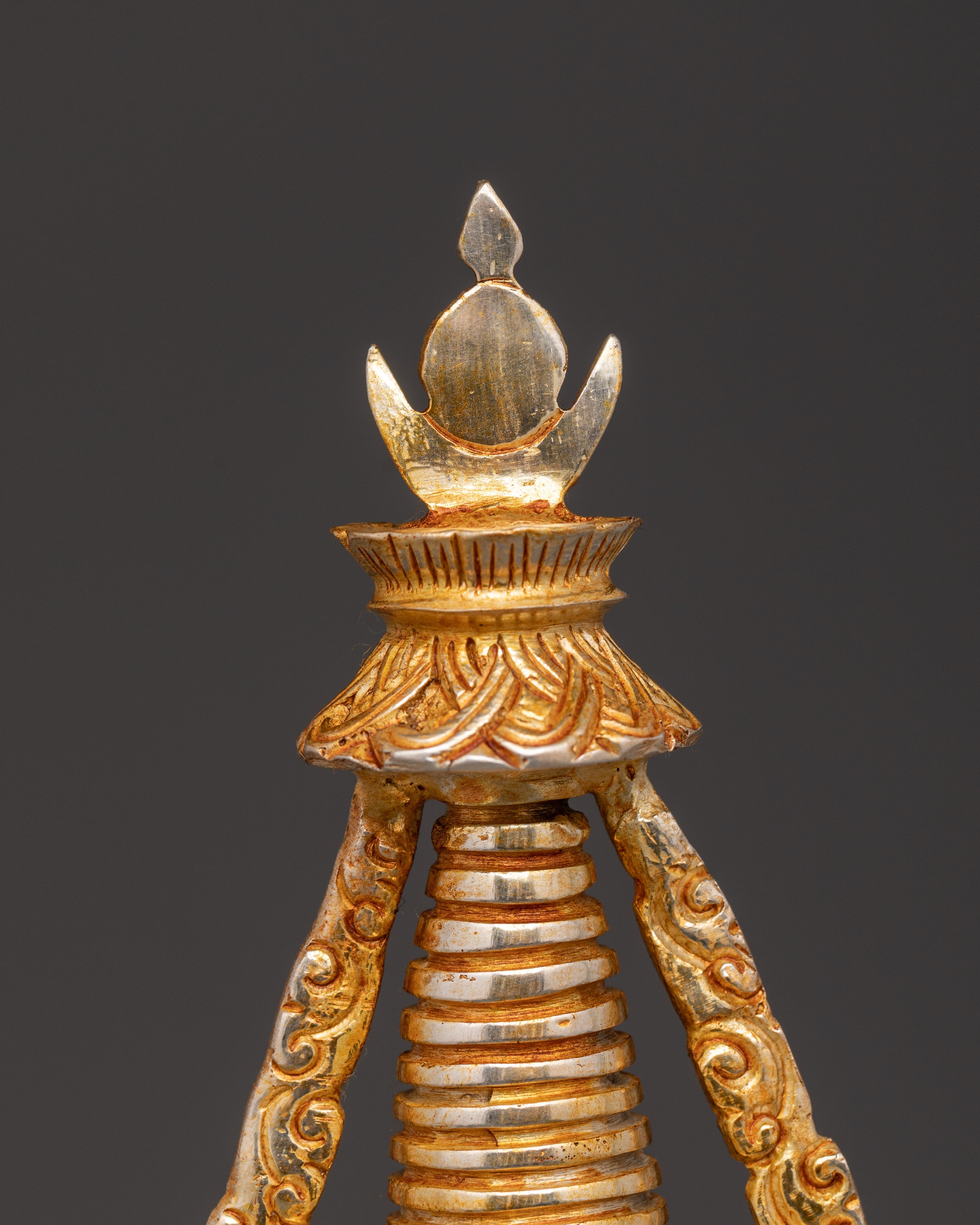 Stupa Himalayan art | Spiritual Decor Statue