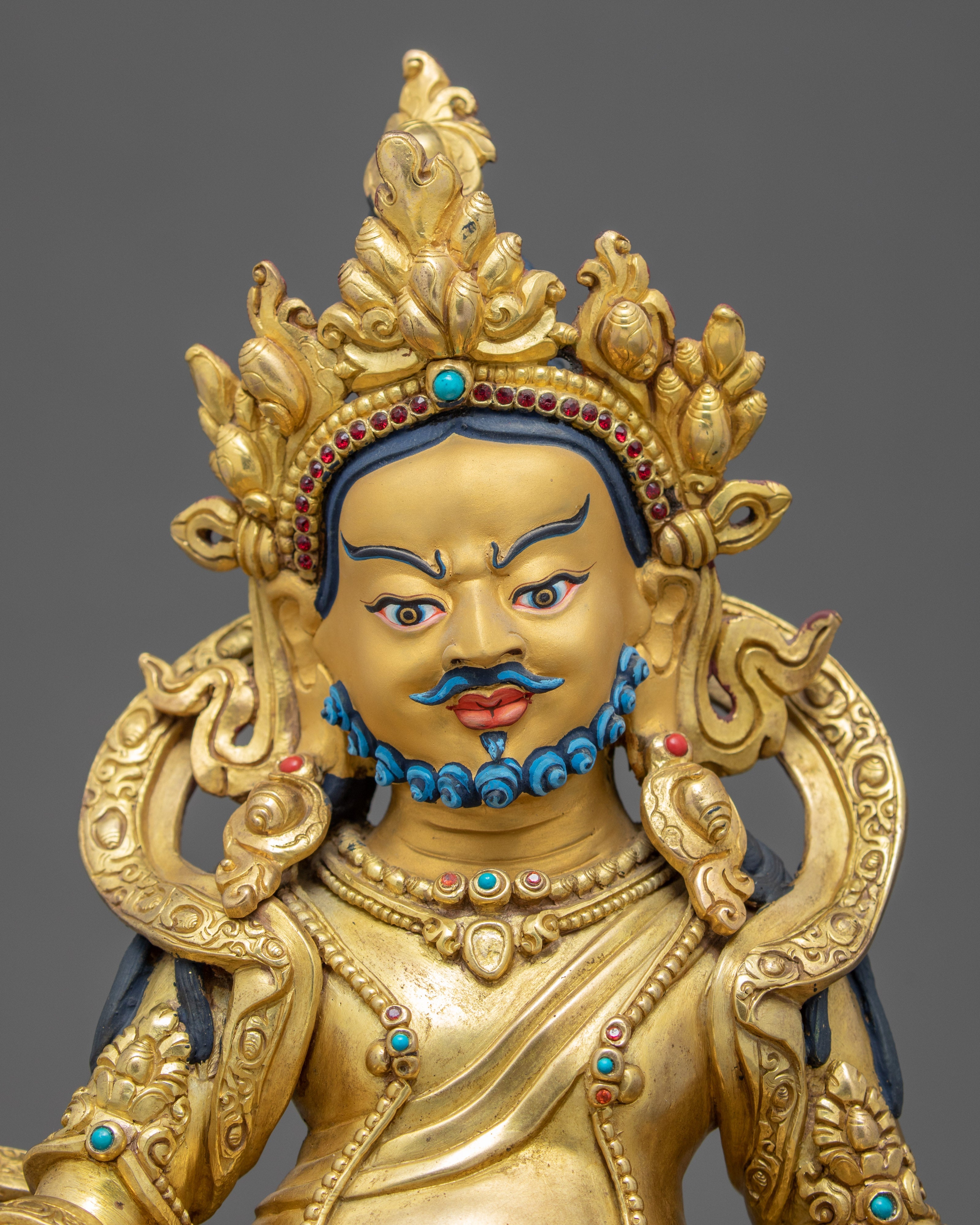 Dzambhala Sculpture | Traditionally Hand Carved Statue in Nepal