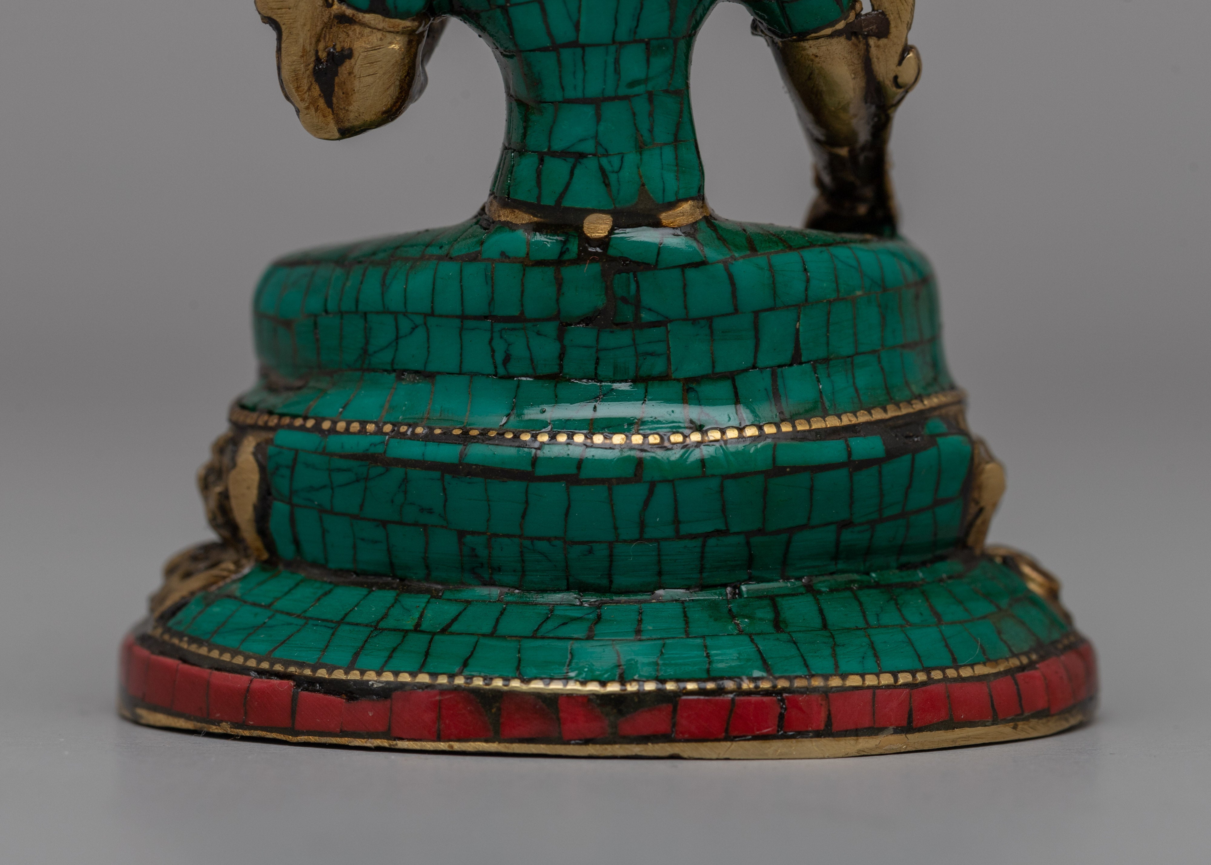 Exquisite Handcrafted White Tara Statue | Perfect for Meditation, Altars, and Spiritual Decor