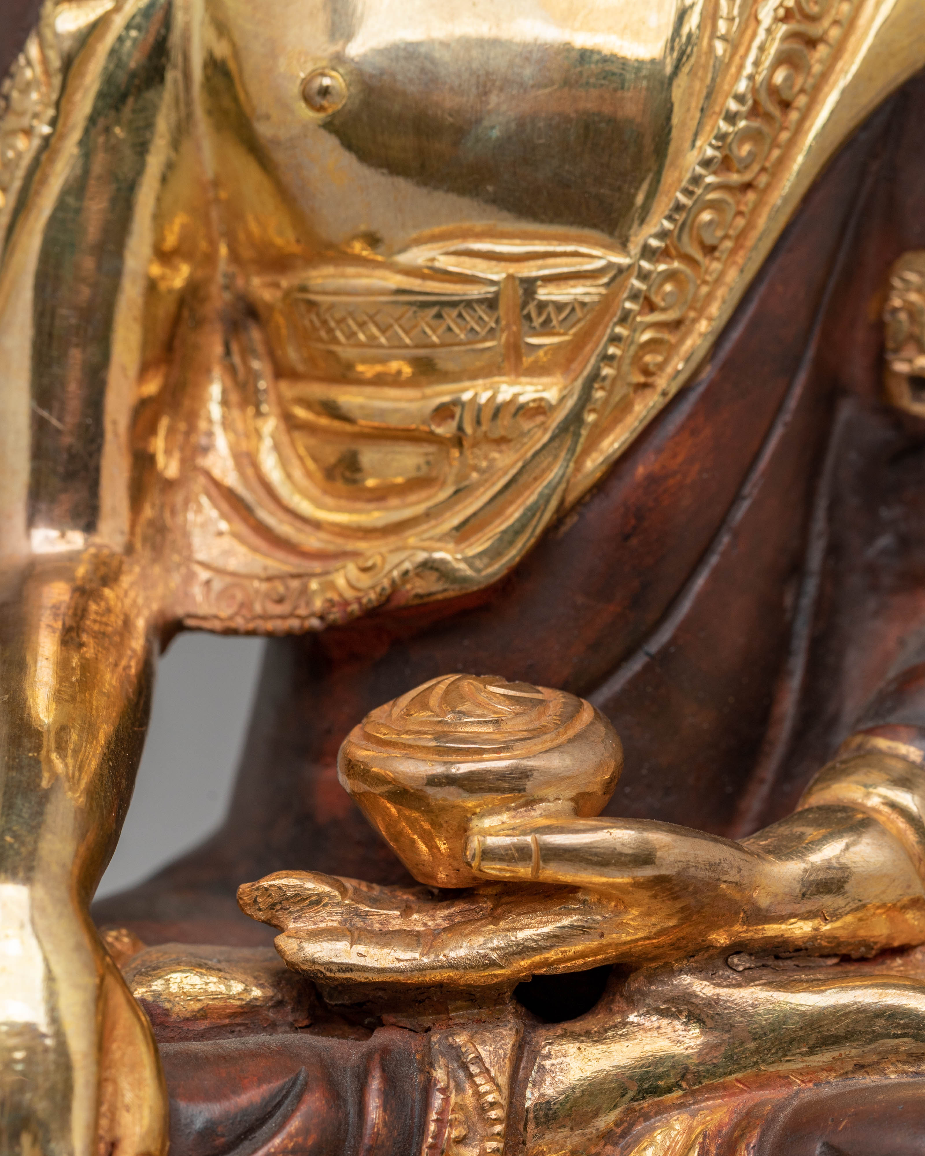 Buddha Shakyamuni Copper Statue | Handmade Tibetan Art