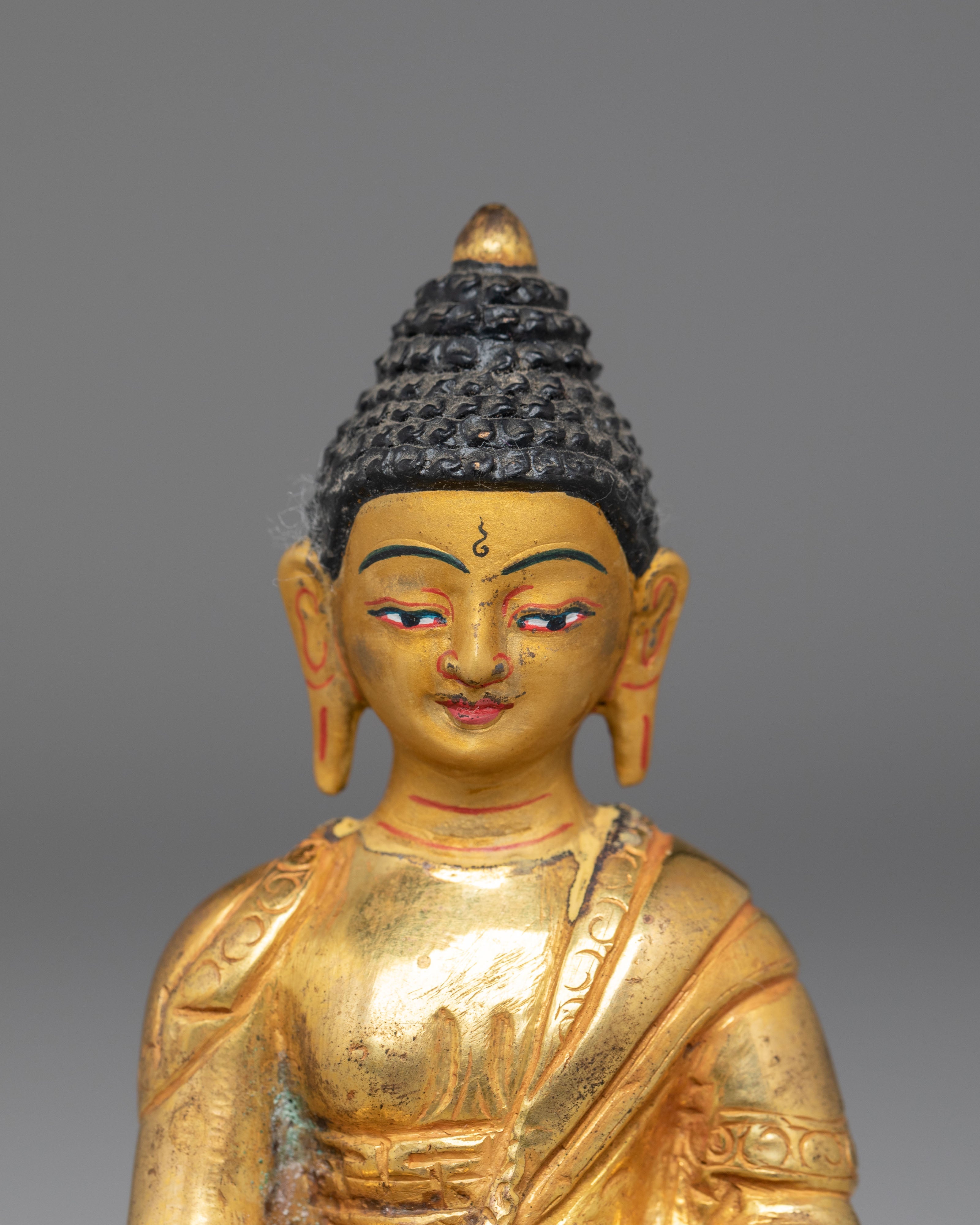 Copper Statue of Ratnasabhava | Enlightenment Deity