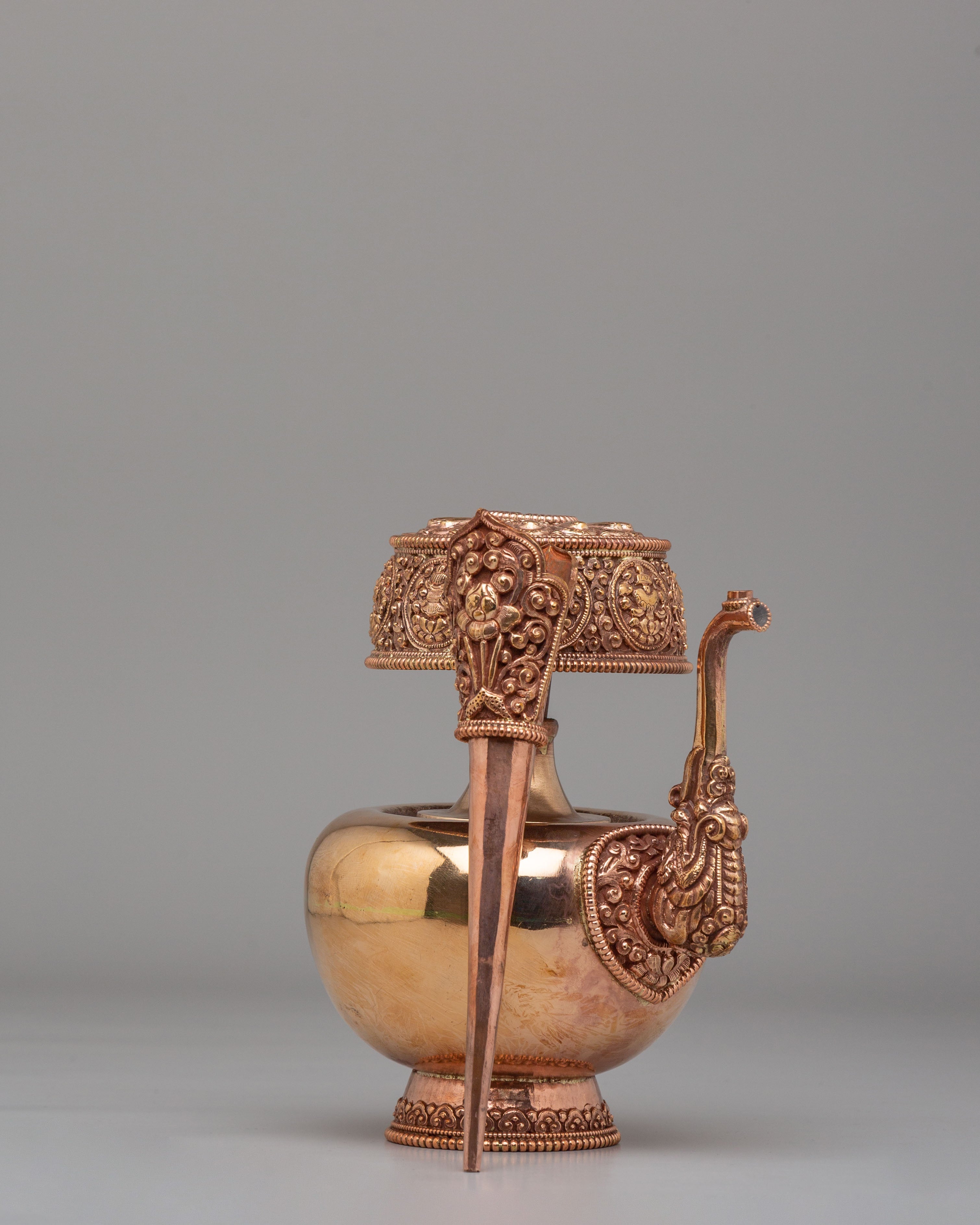 Tibetan Bhumba Offering Vase | Buddhist Ritual Water Vessel