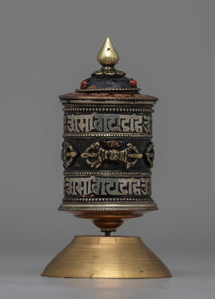 Om Mani Padme Hum Prayer Wheel