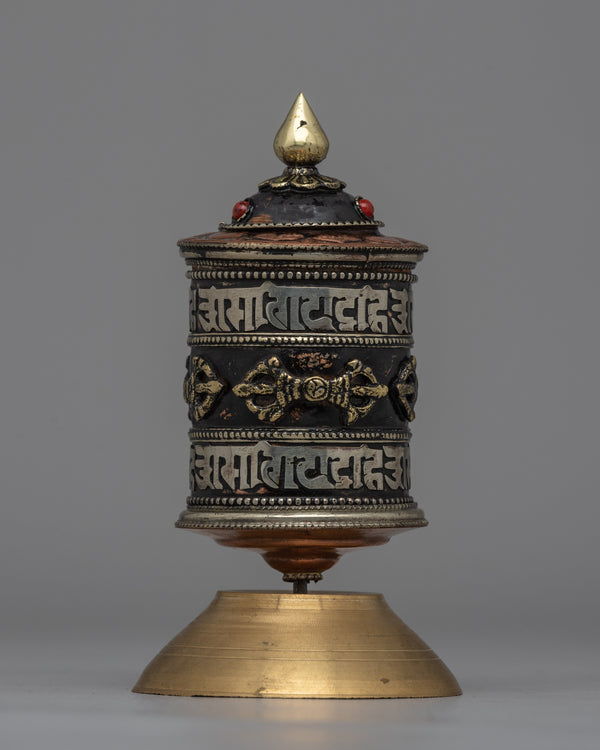 Om Mani Padme Hum Prayer Wheel