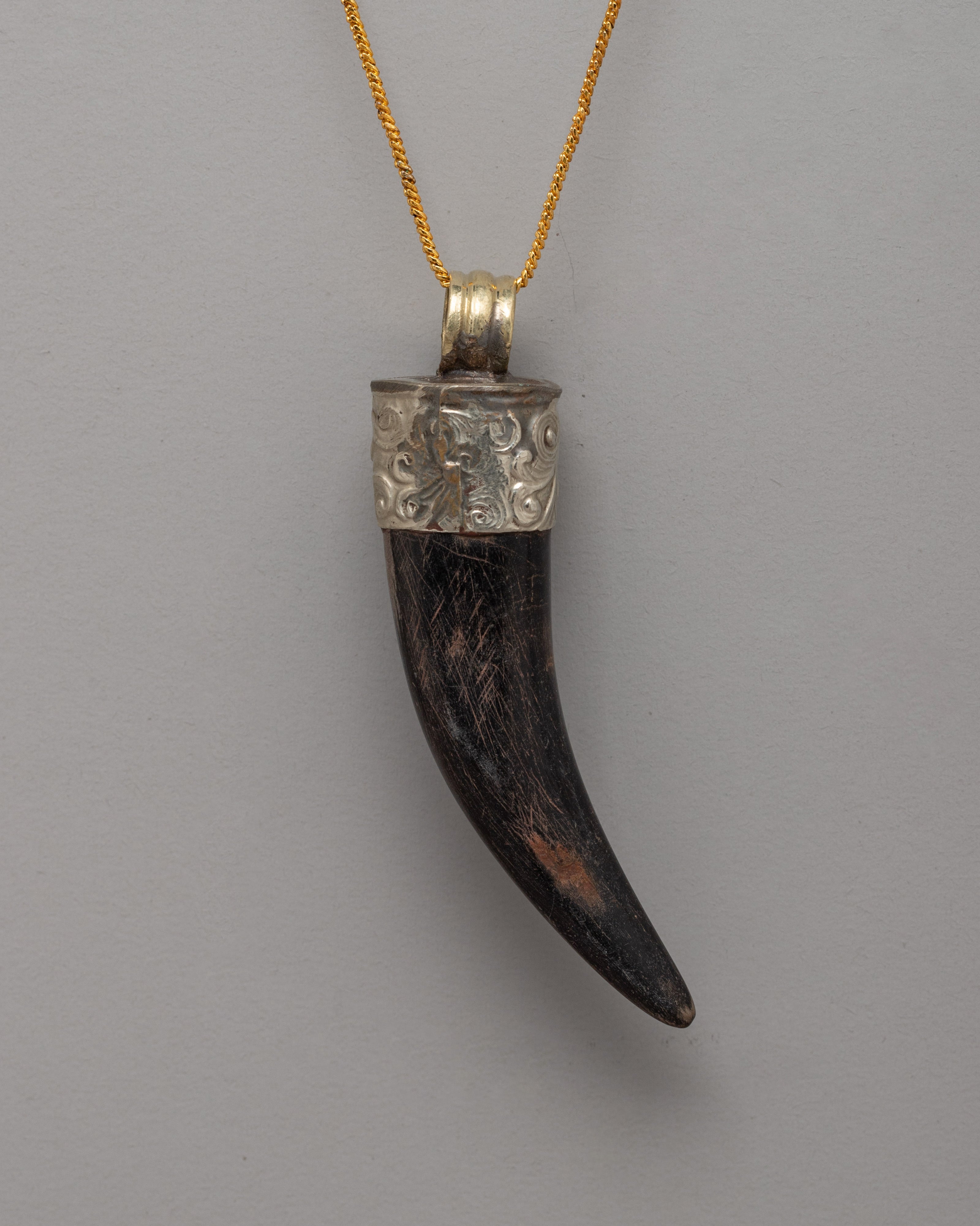 Tibetan Amulet Locket for Spiritual Protection | Symbolizing Protection