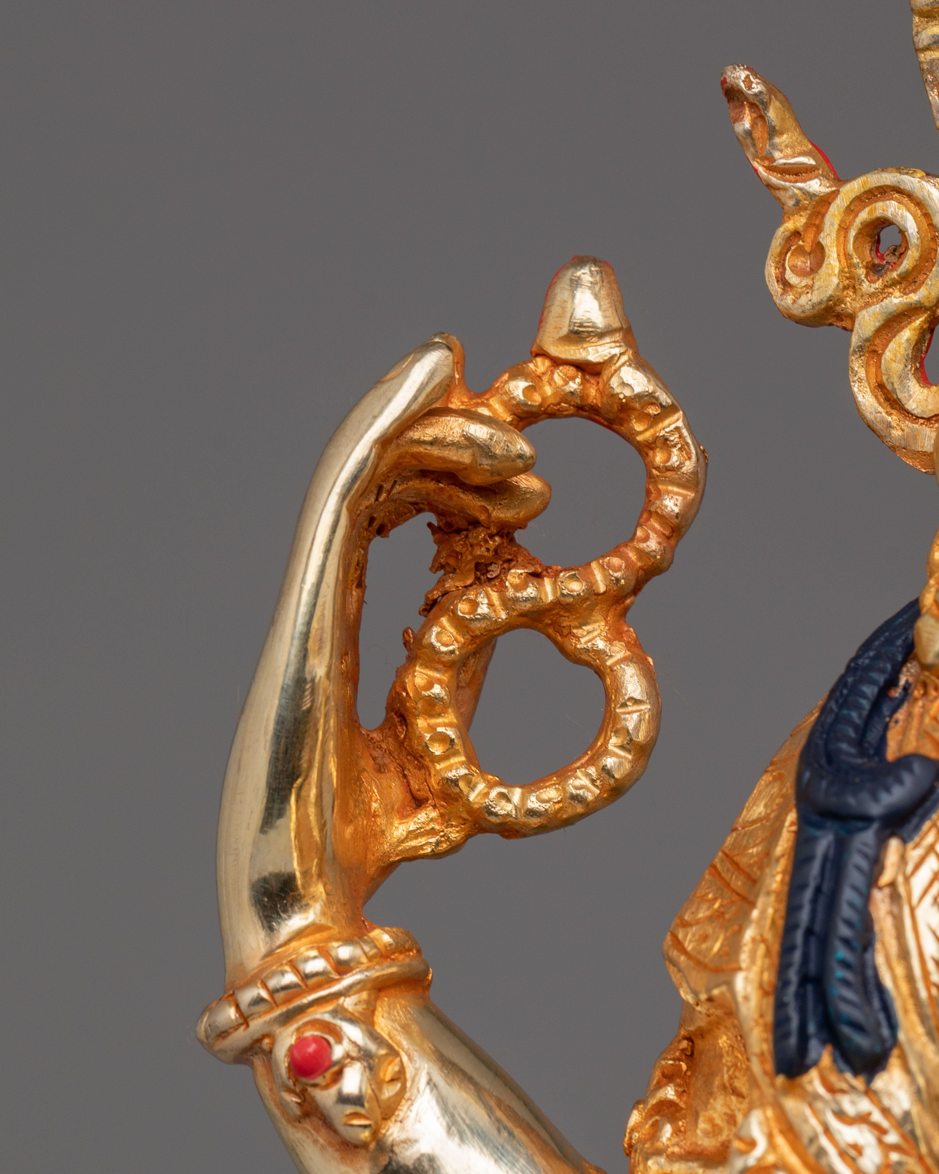 Vajrayana Chenrezig Deity Statue | Tibetan Buddhist Avalokiteshvara Sculpture